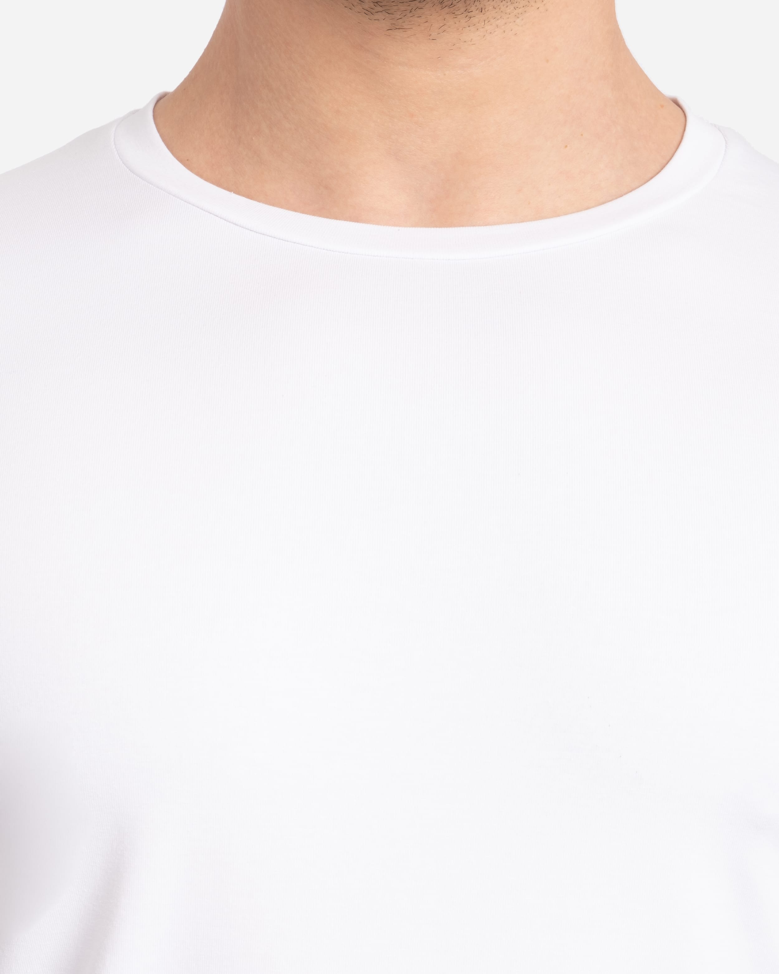 AL Erkek Beyaz Basic Sweatshirt (ÖN SİPARİŞ)