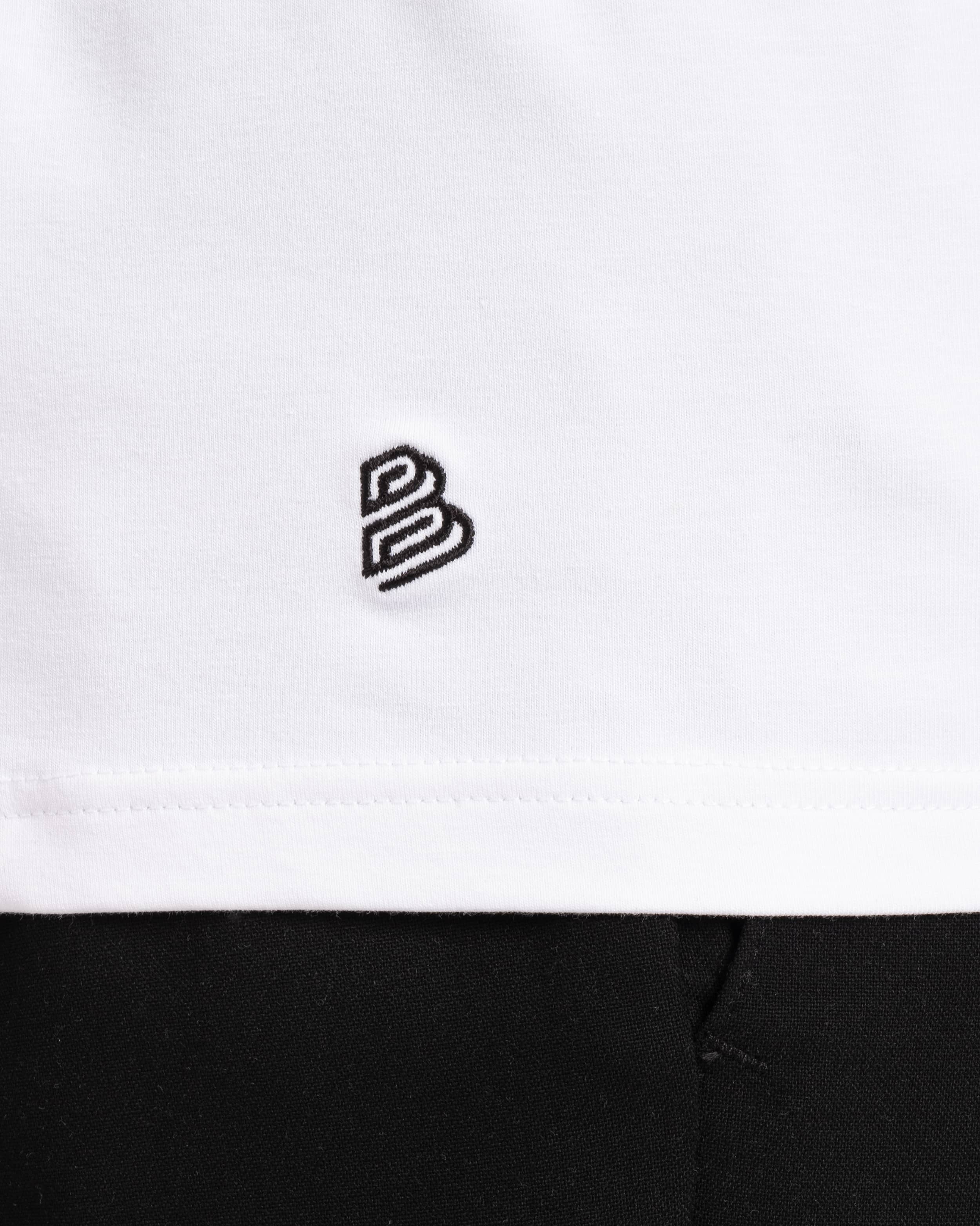 AL Erkek Beyaz Basic Sweatshirt (ÖN SİPARİŞ)