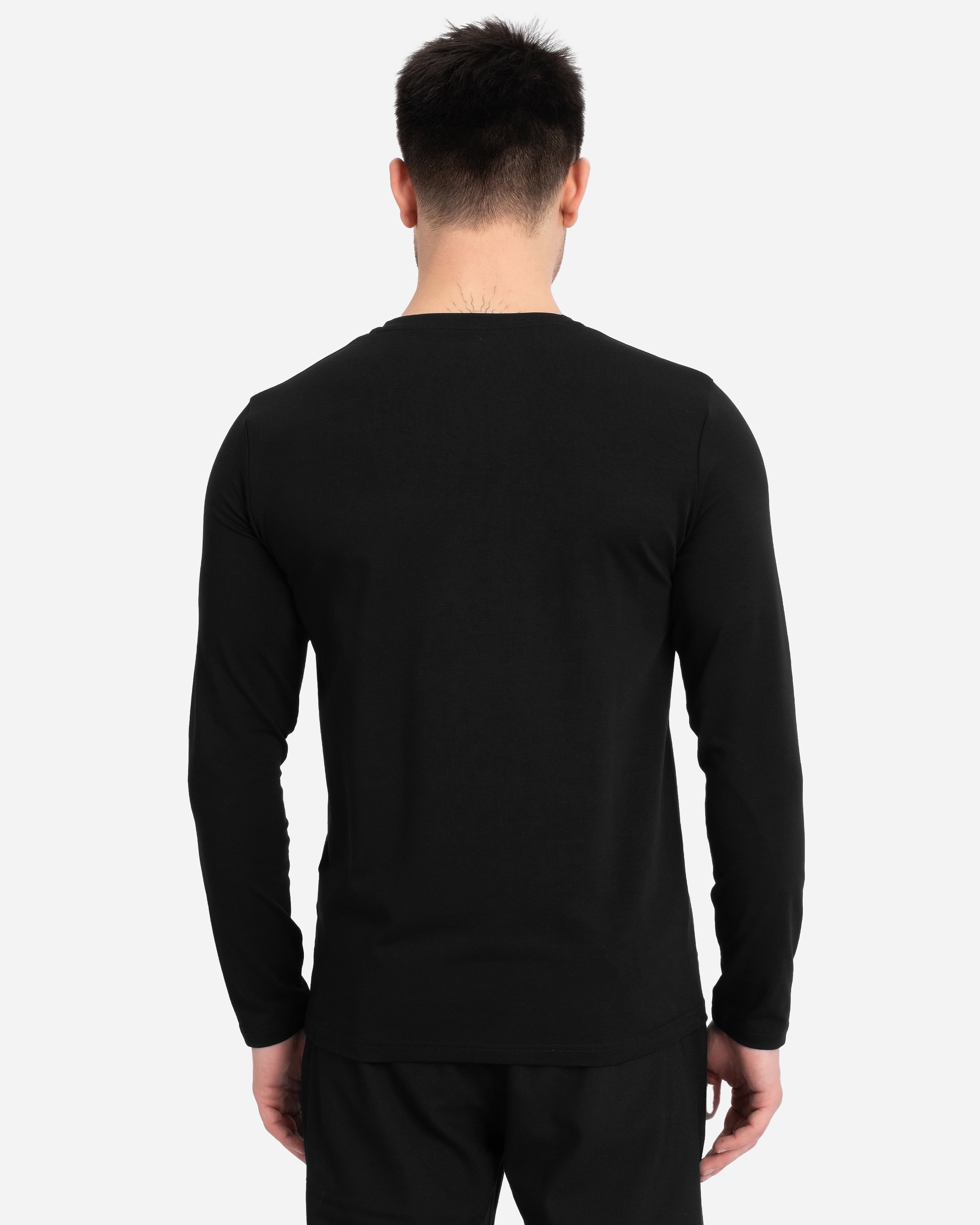 AL Erkek Siyah Basic Sweatshirt (ÖN SİPARİŞ)