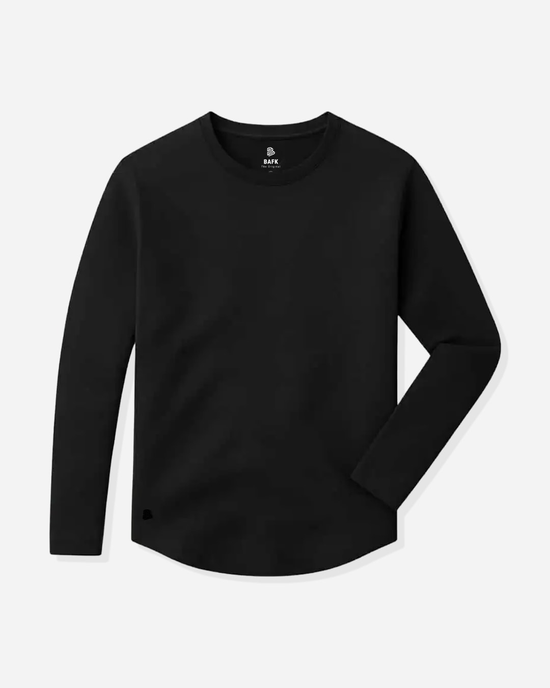 AD Erkek Siyah Basic Sweatshirt (ÖN SİPARİŞ)