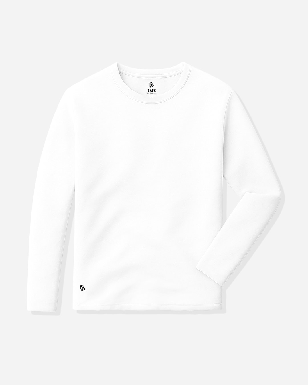 AL Erkek Beyaz Basic Sweatshirt (ÖN SİPARİŞ)