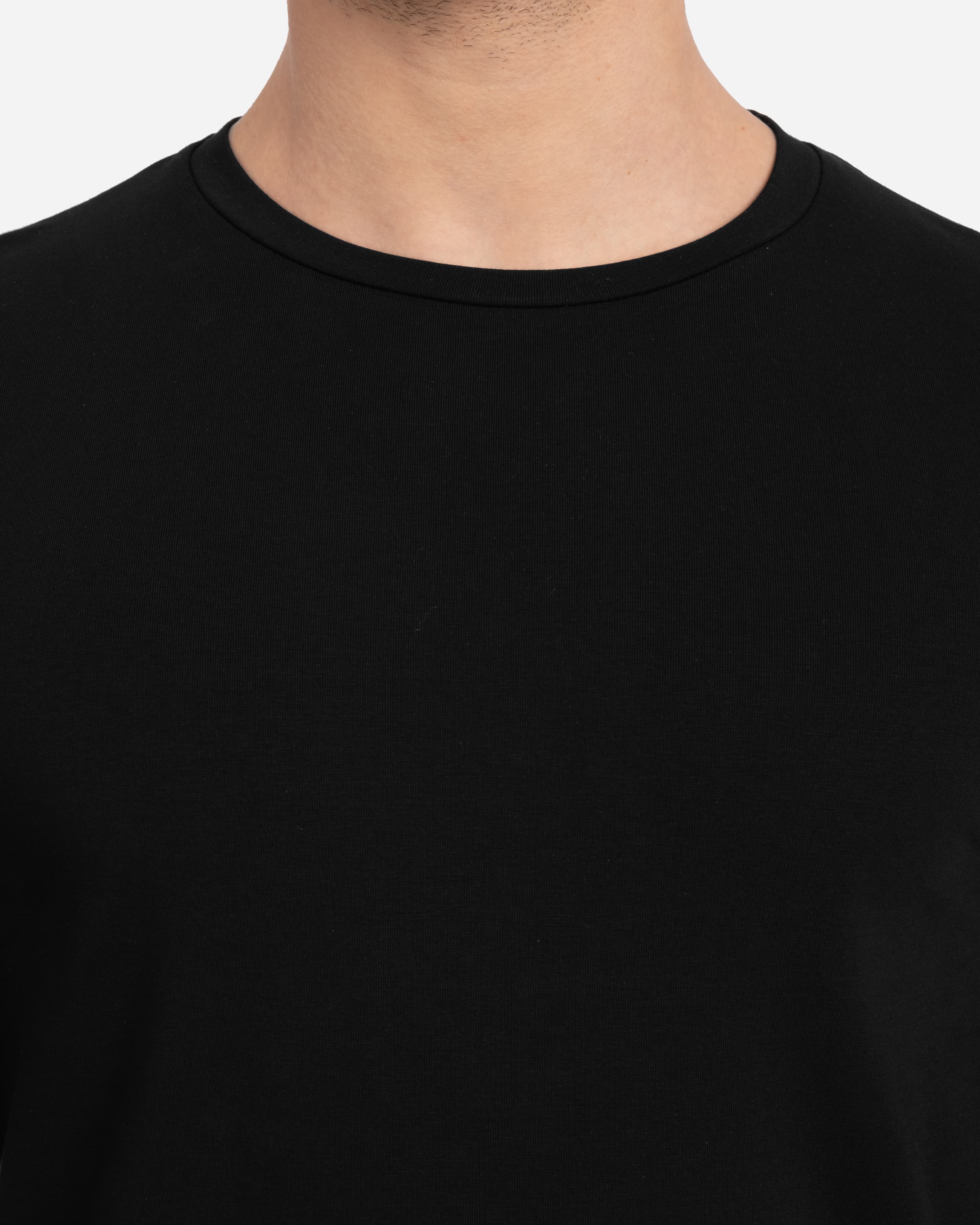 AD Erkek Siyah Basic Sweatshirt (ÖN SİPARİŞ)
