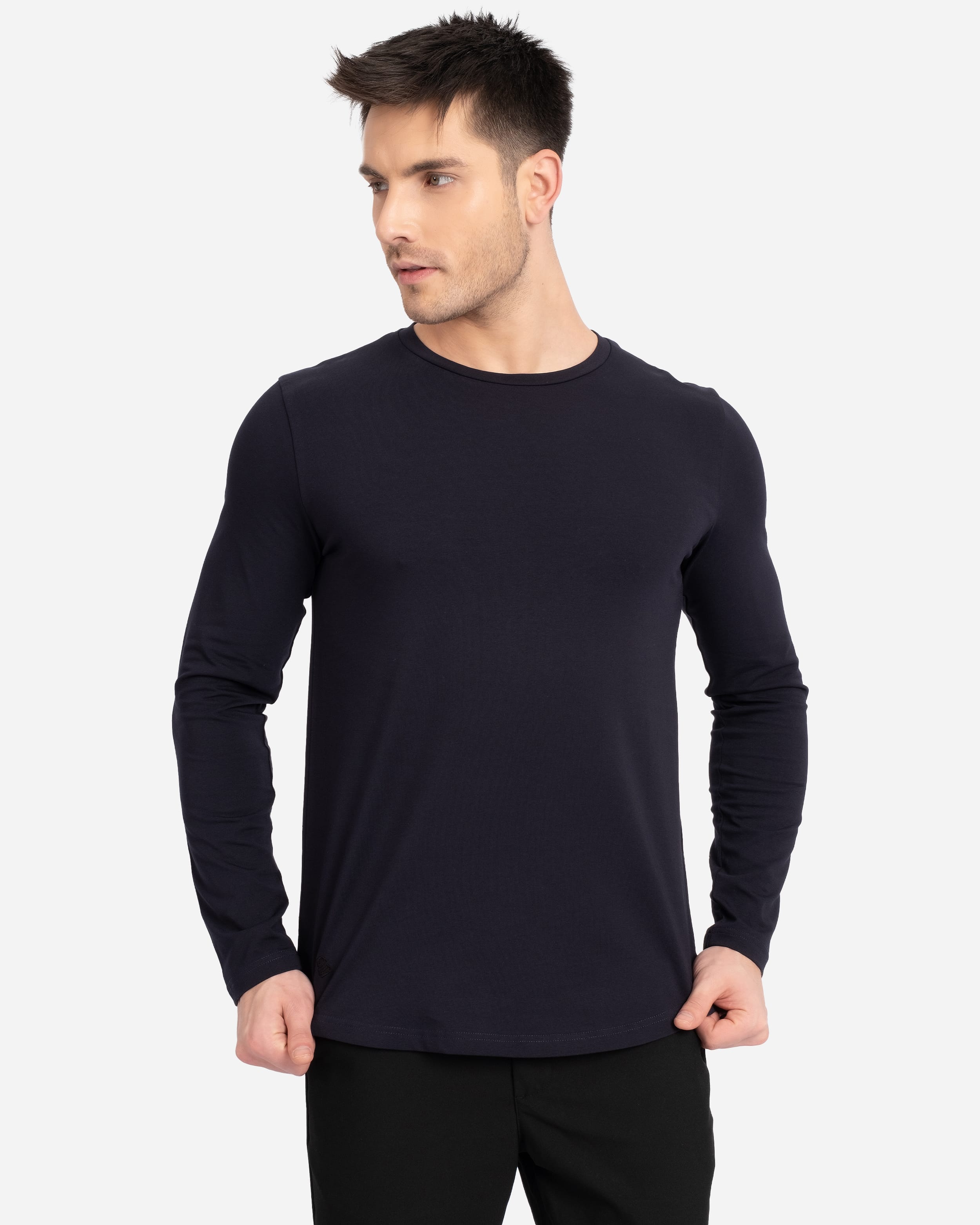 AD Erkek Lacivert Basic Sweatshirt (ÖN SİPARİŞ)