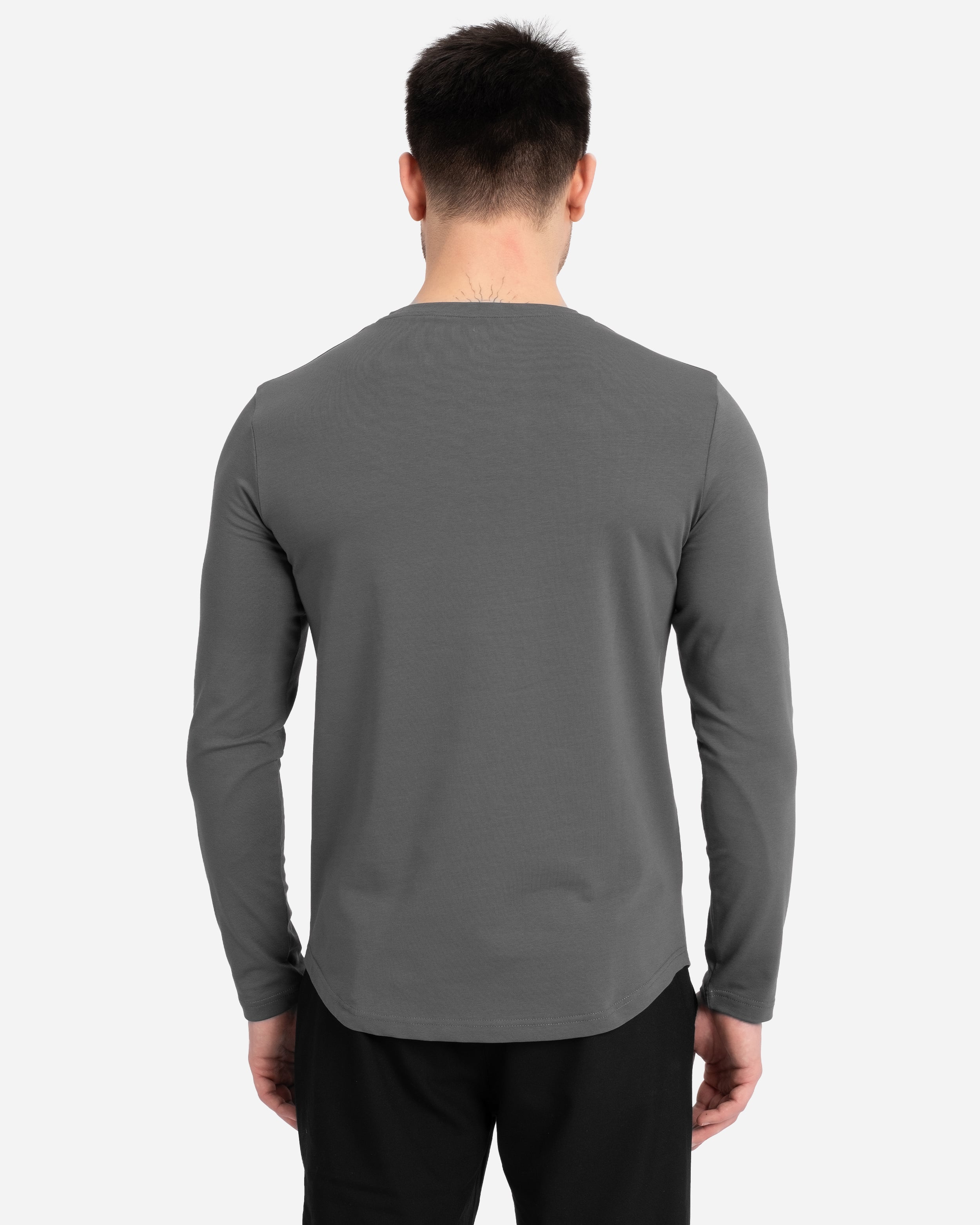 AD Erkek Gri Basic Sweatshirt (ÖN SİPARİŞ)