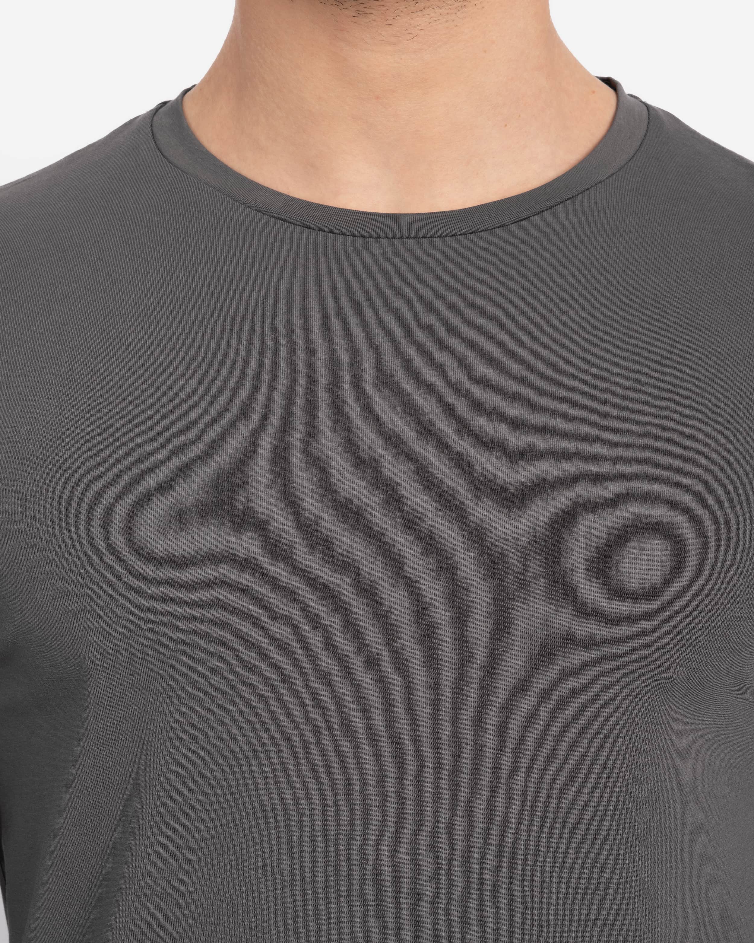 AD Erkek Gri Basic Sweatshirt (ÖN SİPARİŞ)