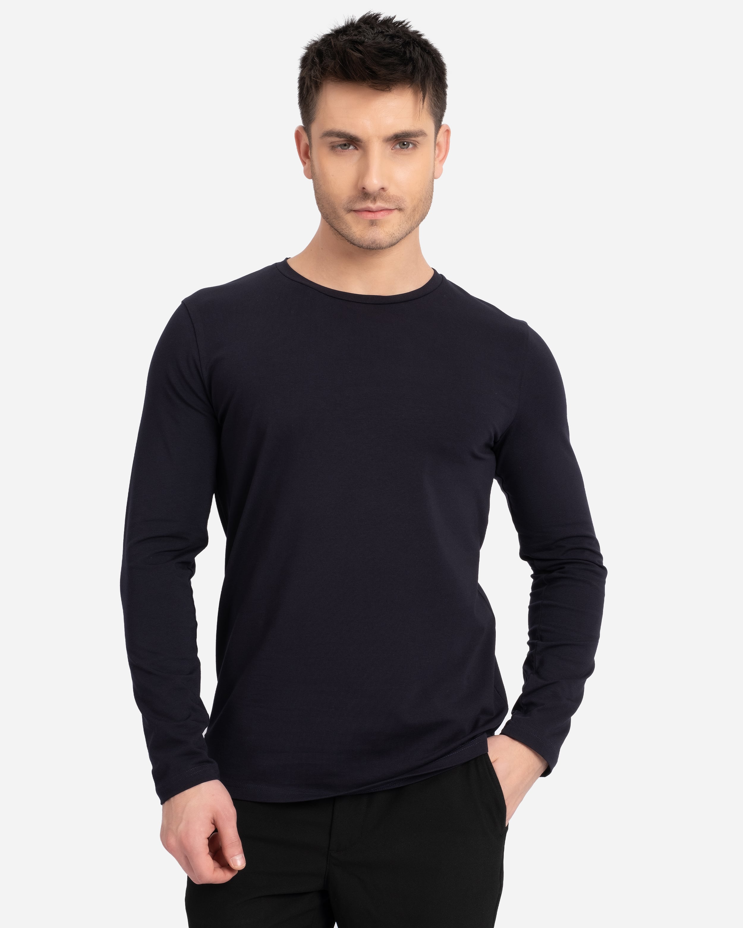 AL Erkek Lacivert Basic Sweatshirt (ÖN SİPARİŞ)