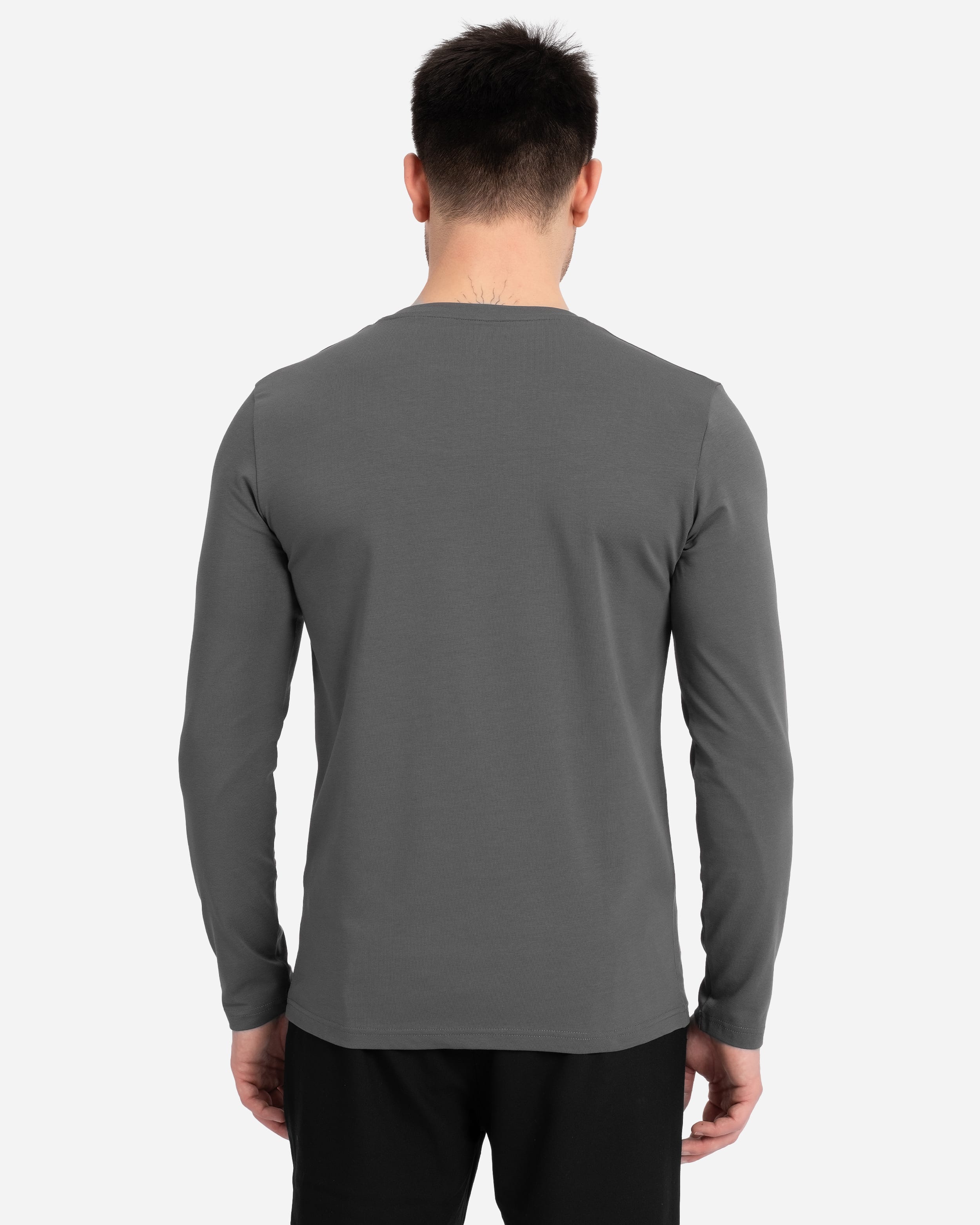 AL Erkek Gri Basic Sweatshirt (ÖN SİPARİŞ)