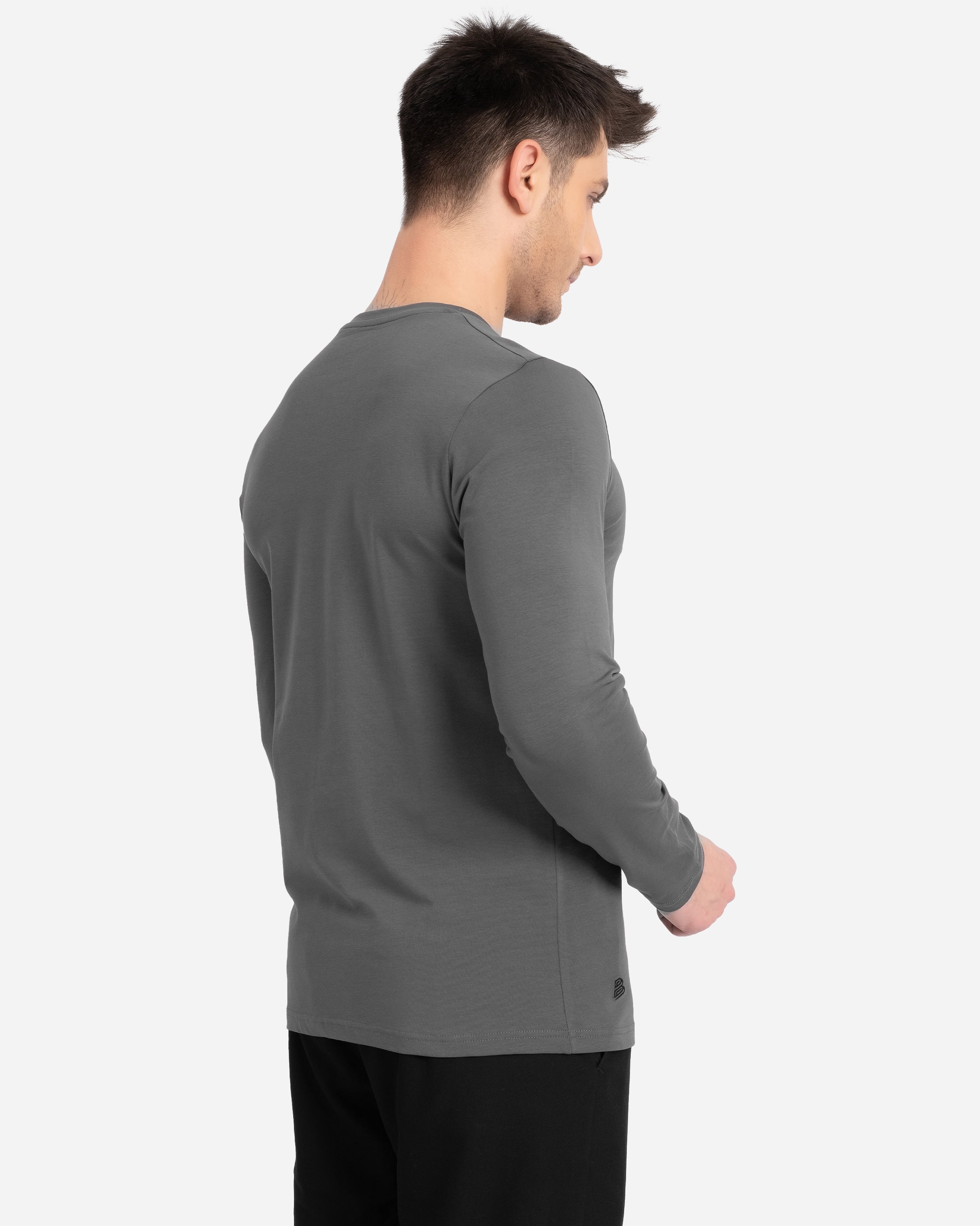 AL Erkek Gri Basic Sweatshirt (ÖN SİPARİŞ)