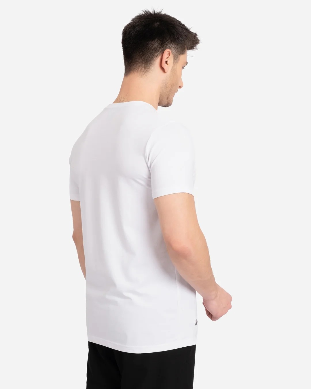 AL Erkek Beyaz Tişört 3'lü Paket