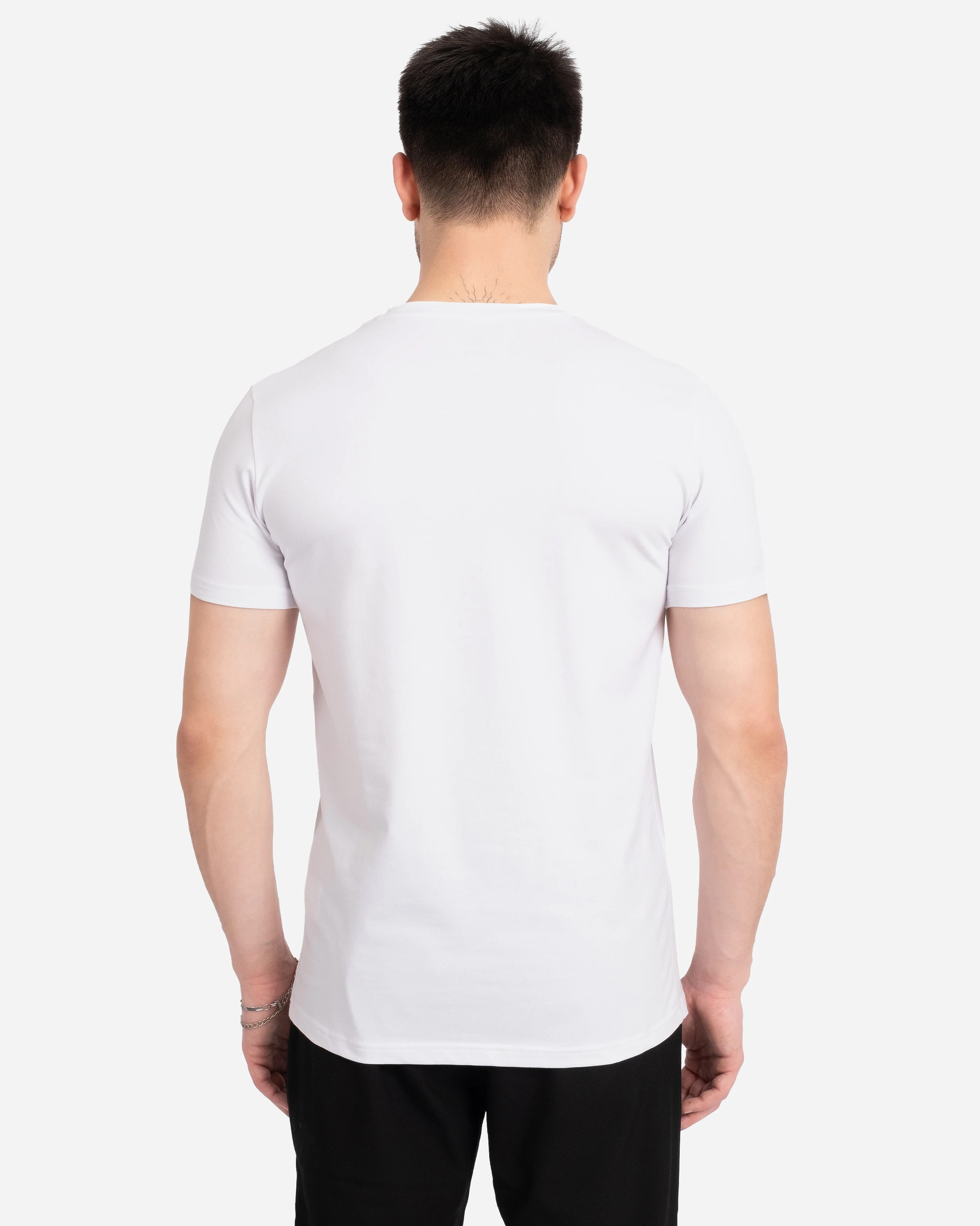 AL Erkek Beyaz Basic Tişört
