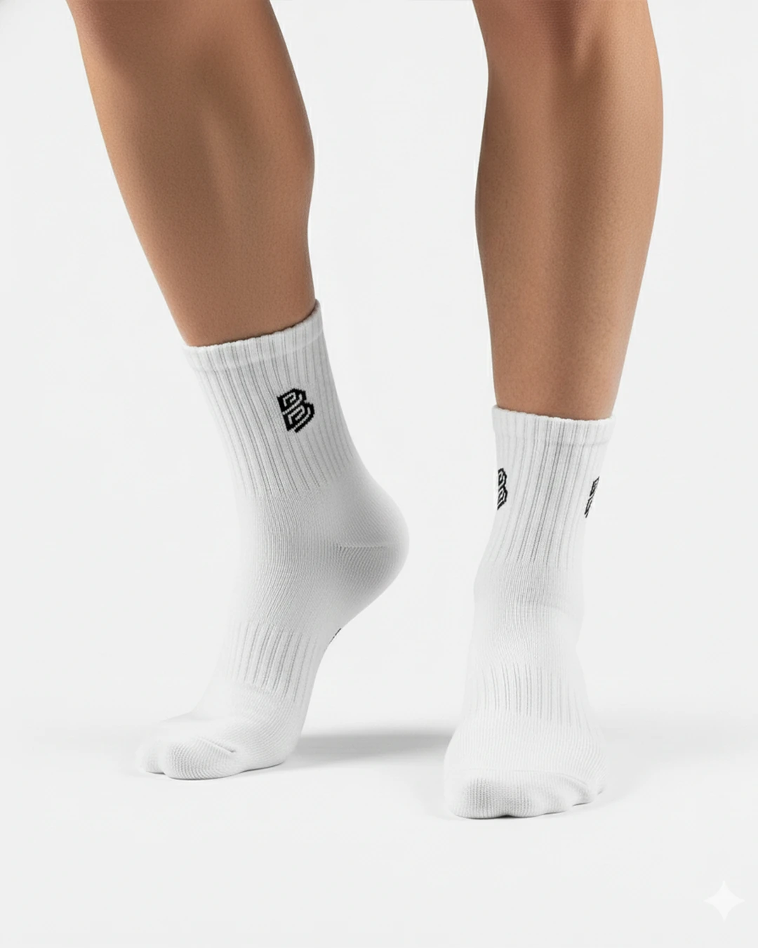 FLOW Beyaz Spor Çorap