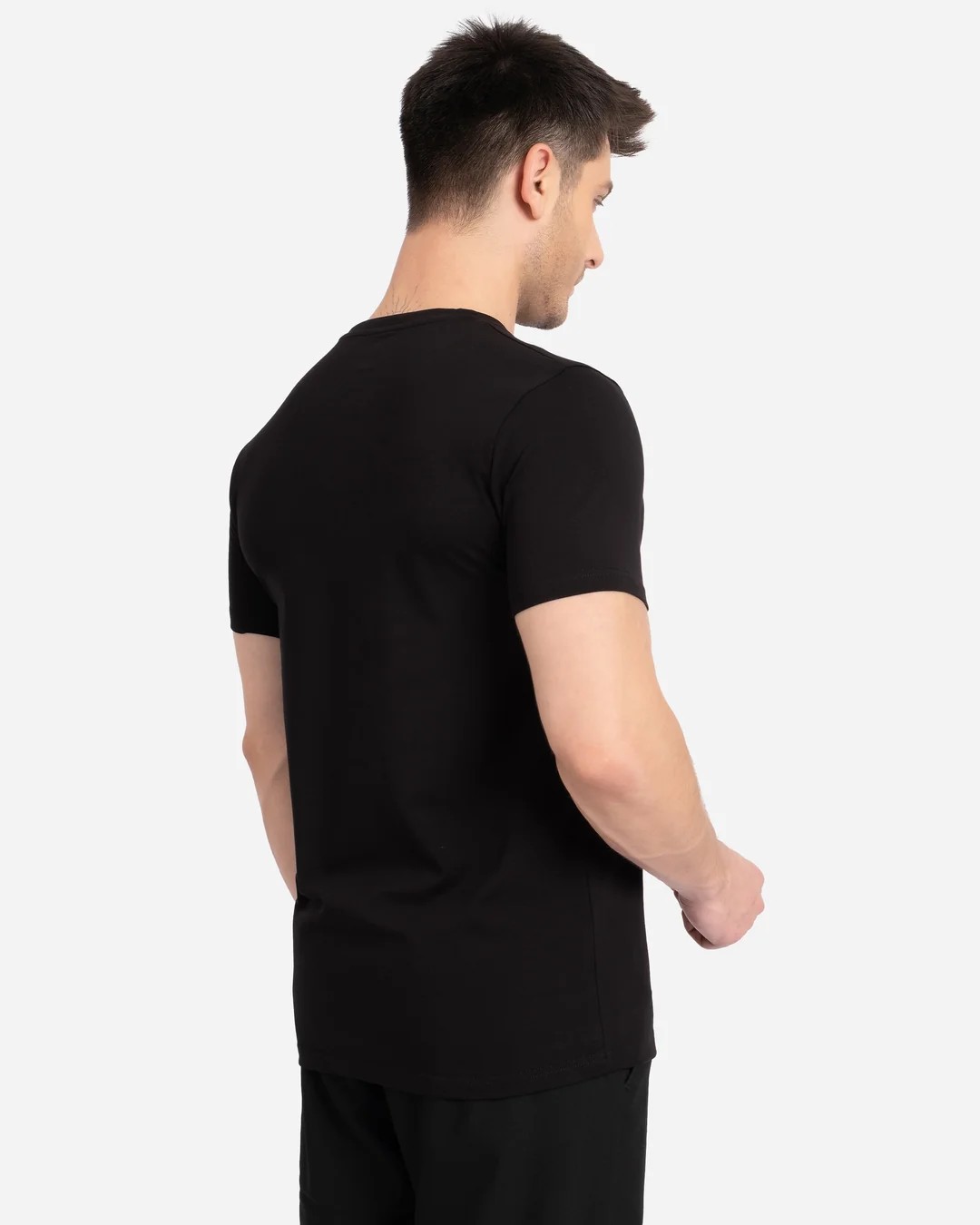 AL Erkek Siyah Tişört 3'lü Paket