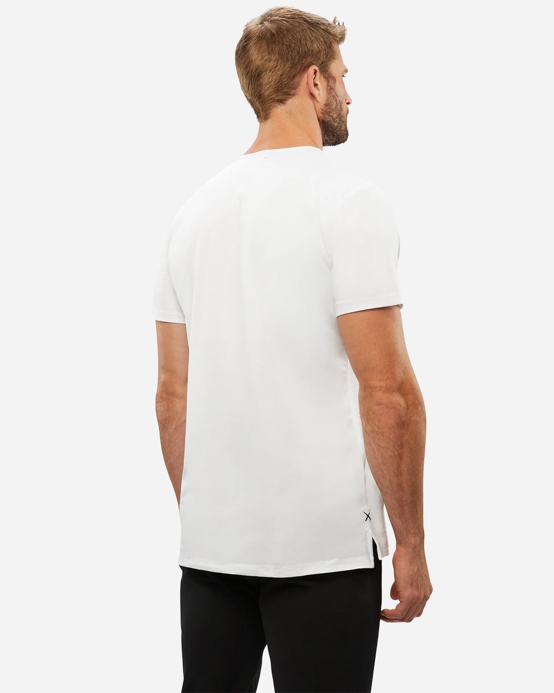 ED Men's White Basic T-Shirt