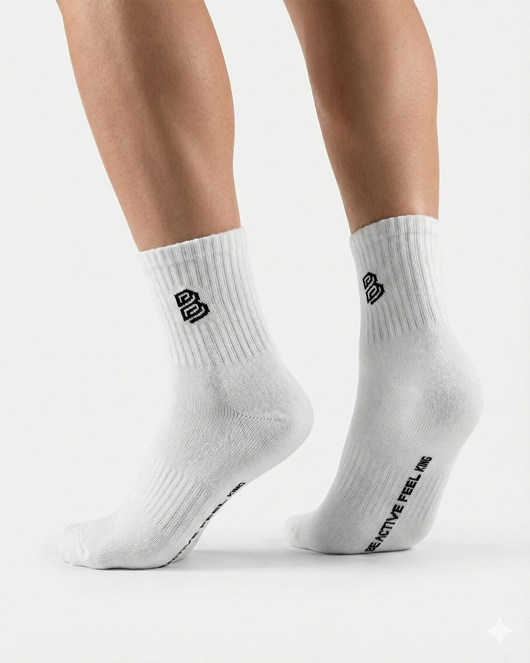 FLOW Beyaz Spor Çorap