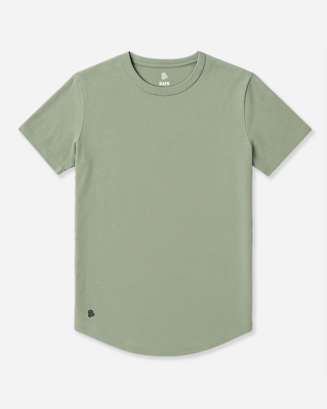 AD Men's Green Basic T-Shirt