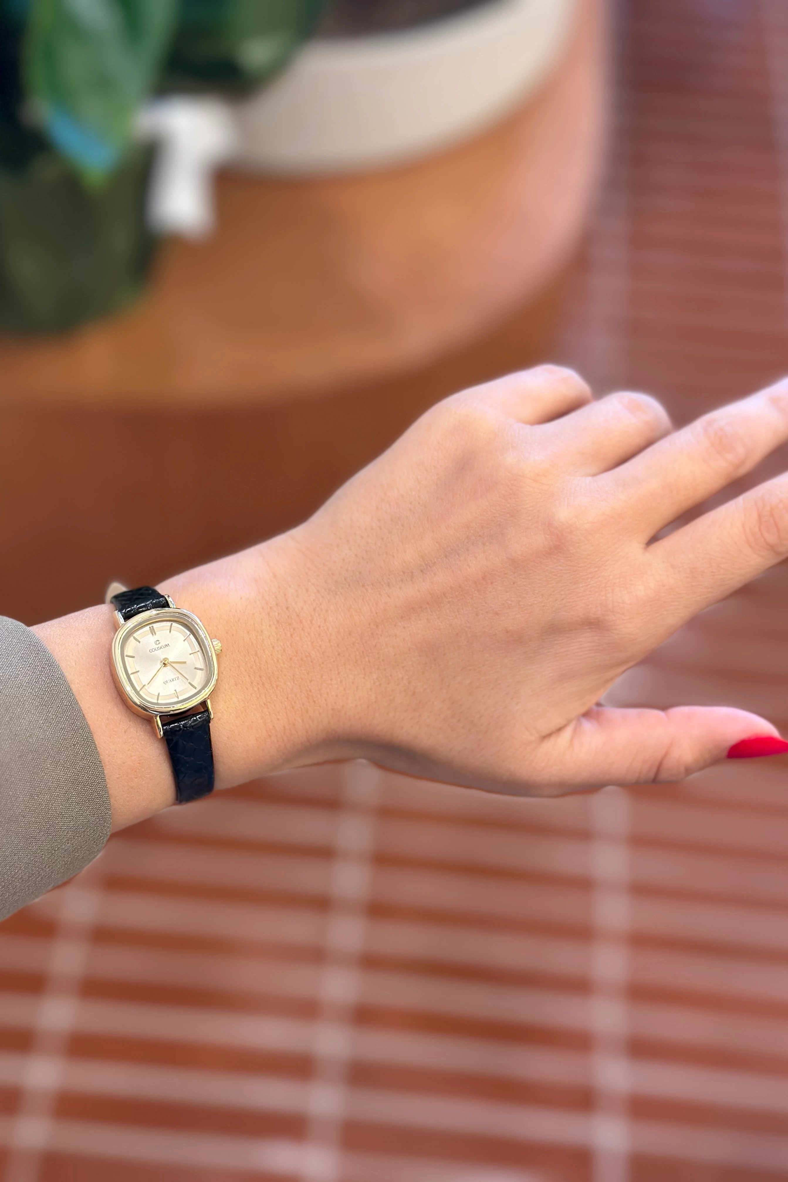 Teddy I Deri Kordon Kadın Saat