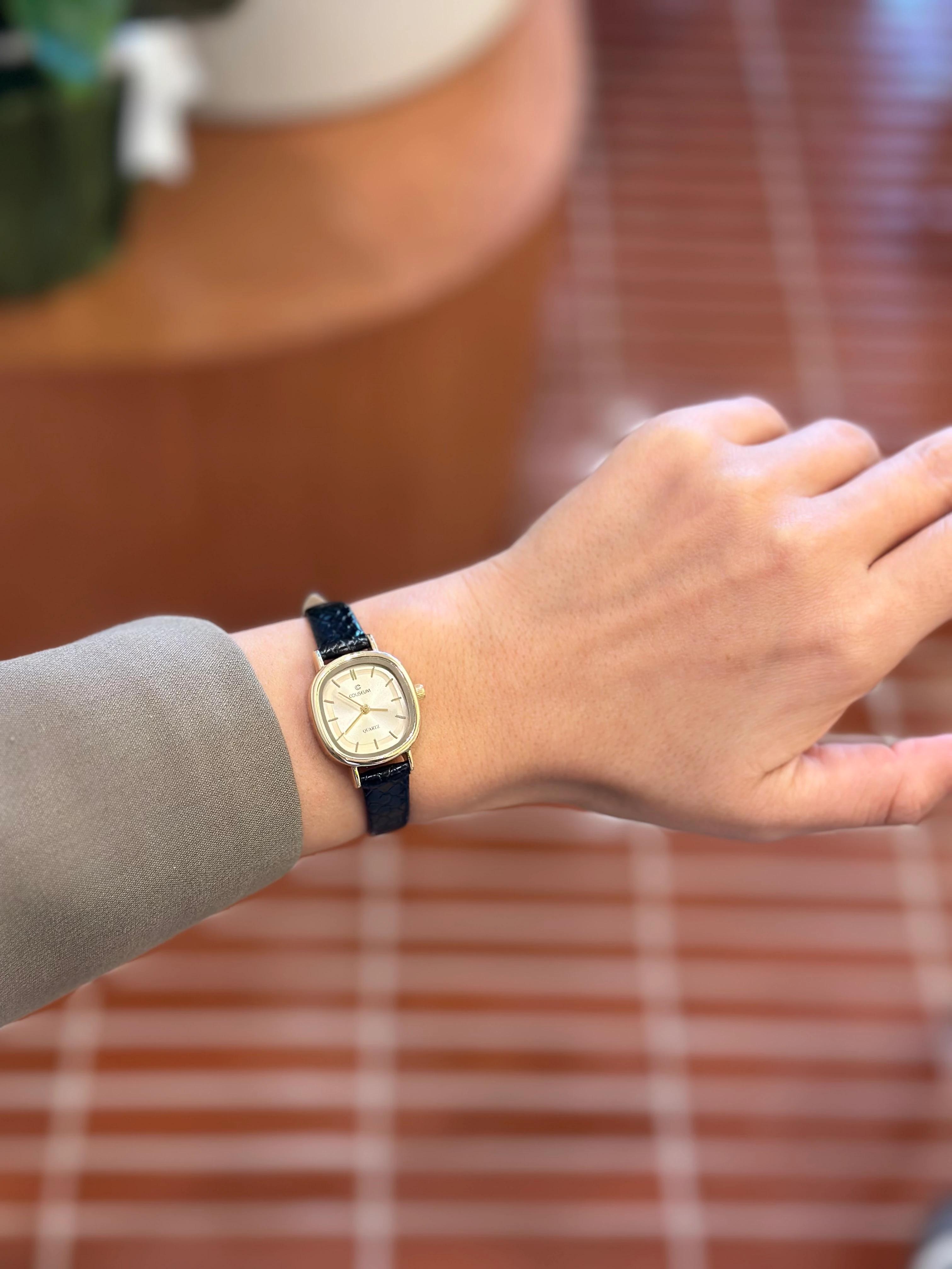 Teddy I Deri Kordon Kadın Saat