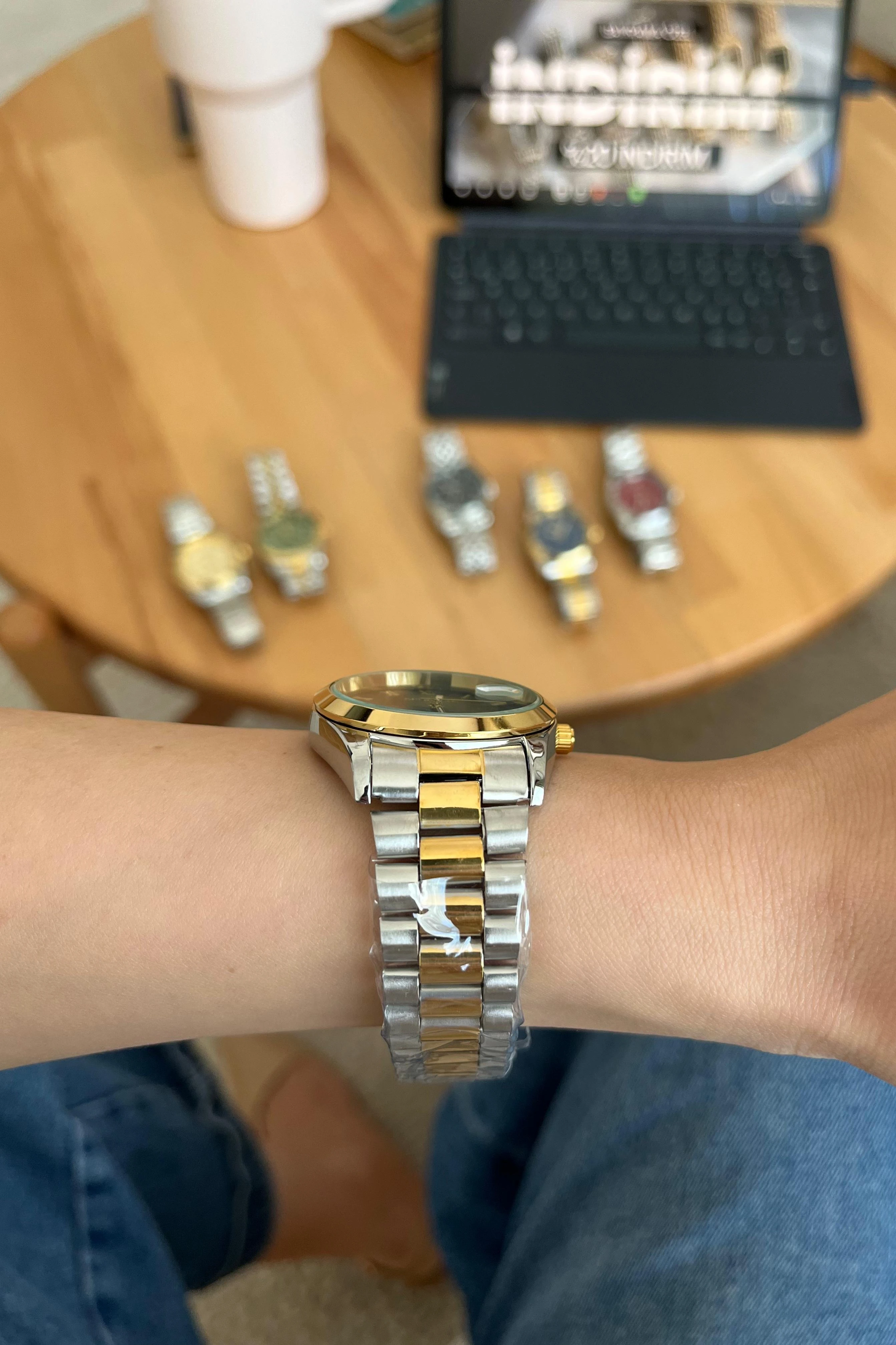 Pablo Saat- Gümüş Siyah