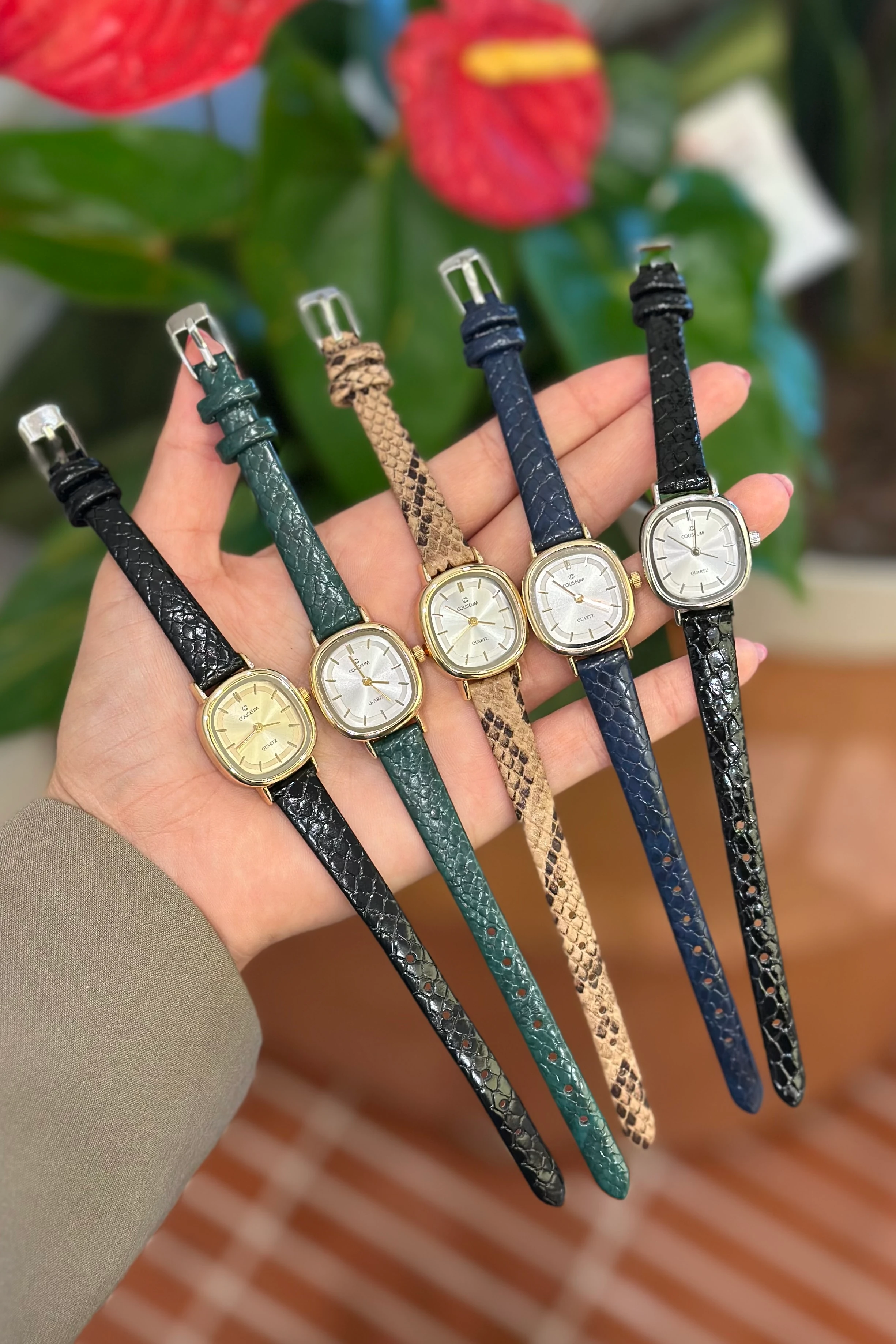 Teddy I Deri Kordon Kadın Saat