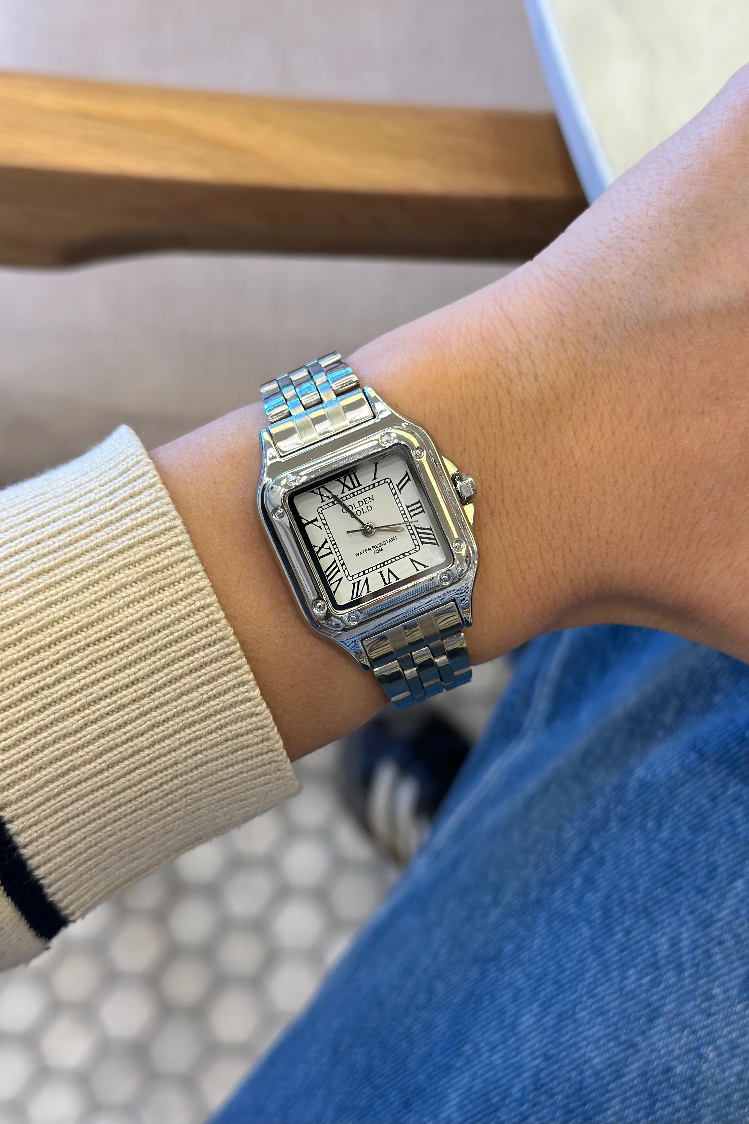 Cartie-Serenay I Marka Muadil Saat - Gümüş-Beyaz