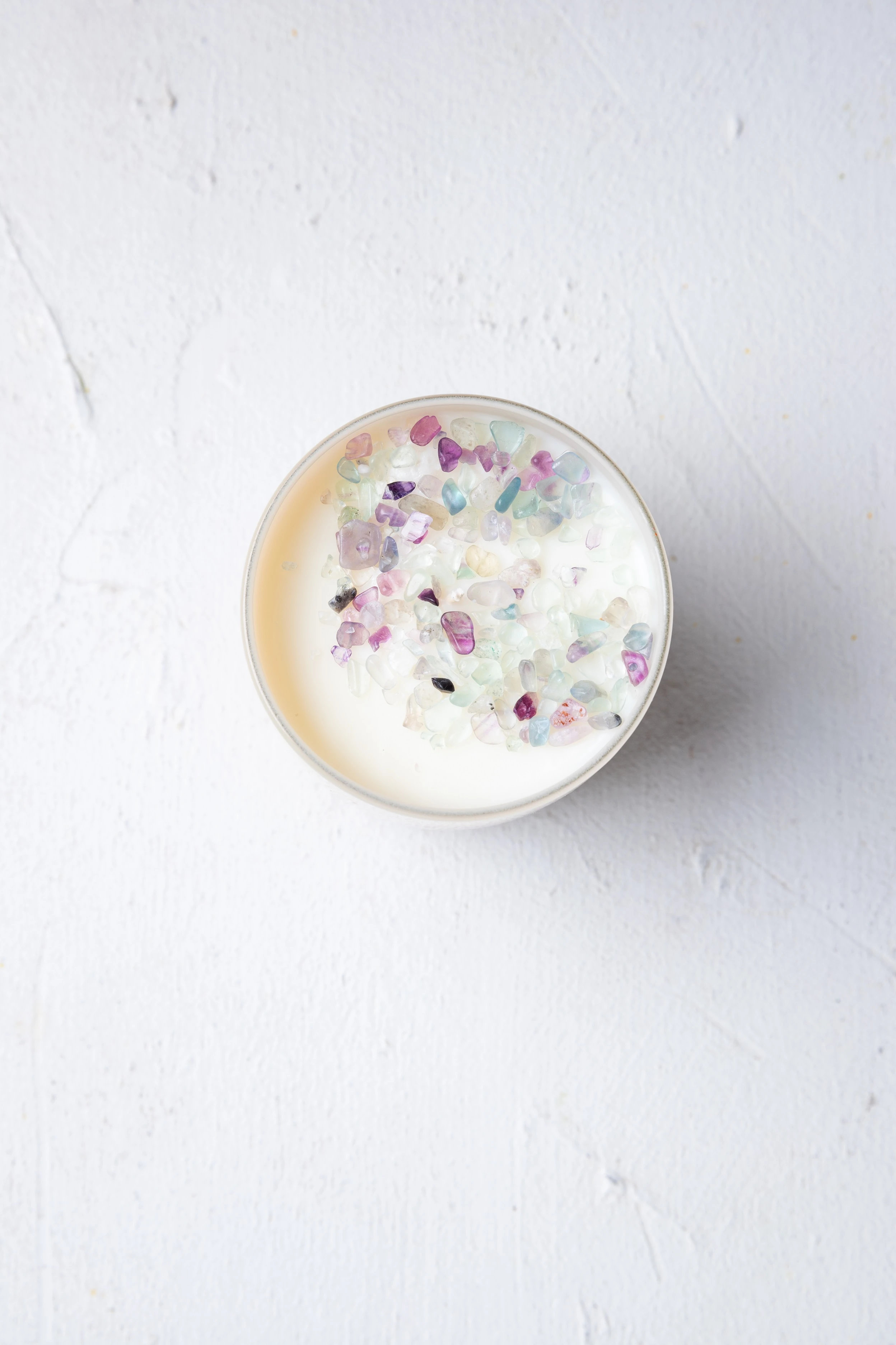 Florit Taşlı Soya Mumu