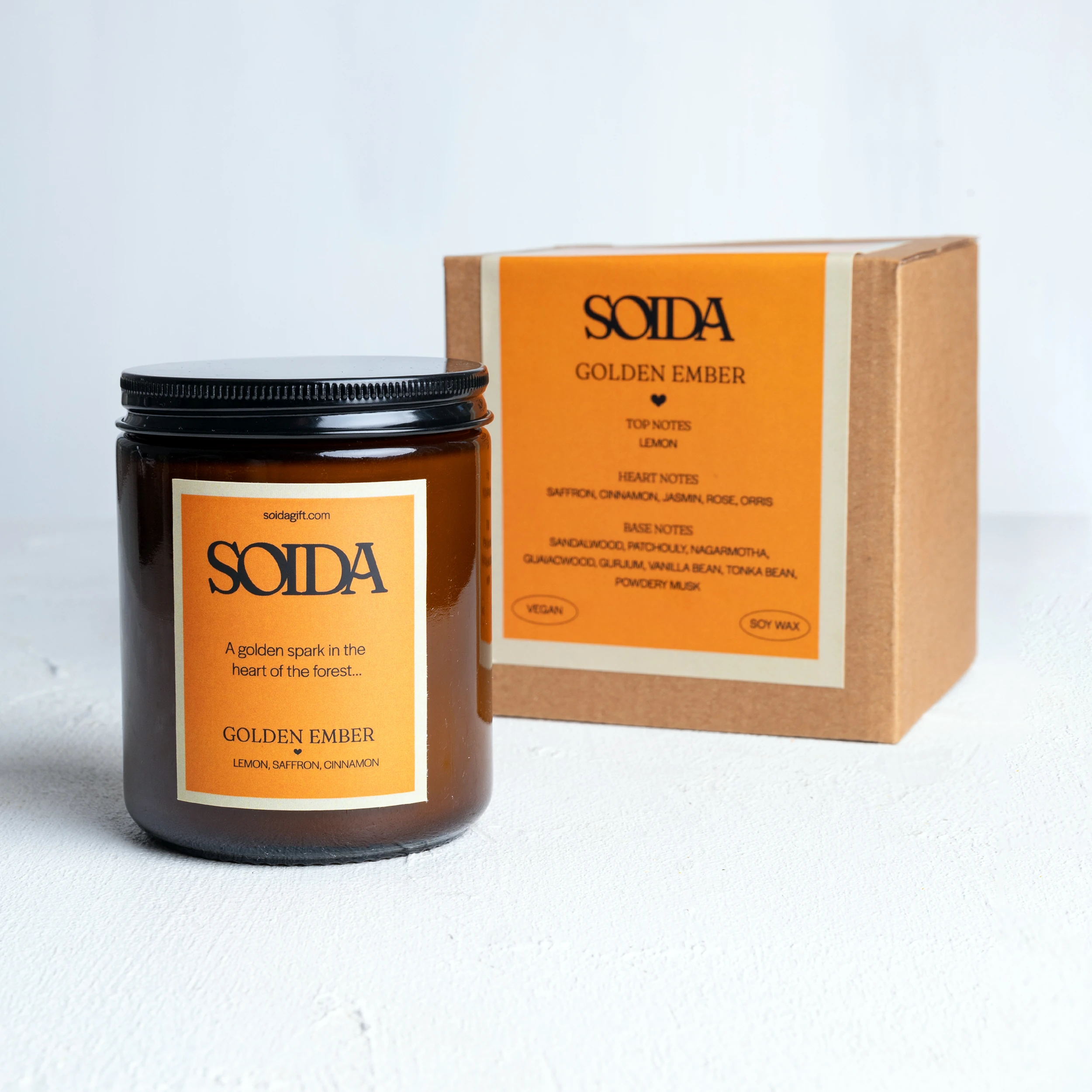 Kavanoz Mum - Golden Ember