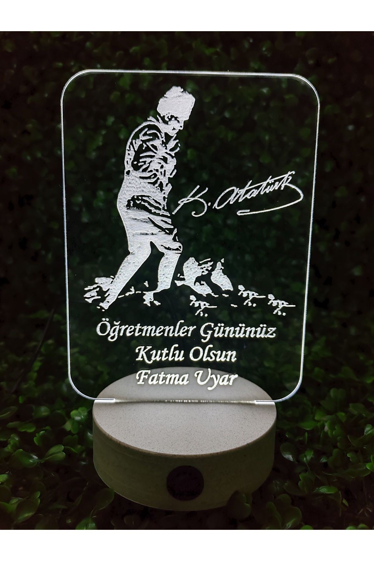 Öğretmenler Günü Kişiye Özel Gece Lambası