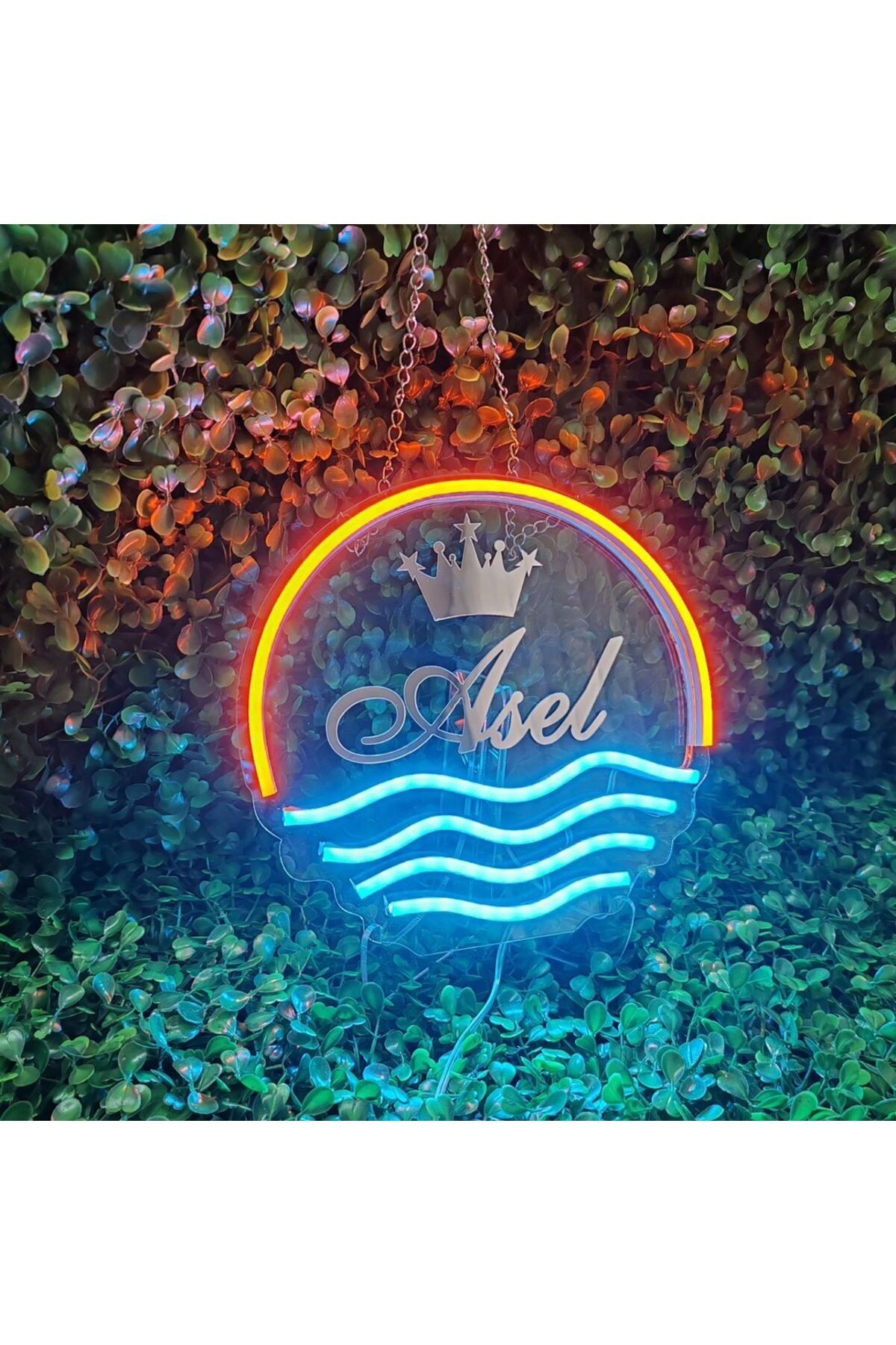 Deniz Temalı Isme Özel Led