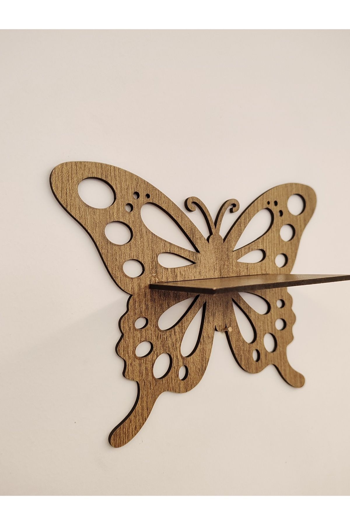 KELEBEK DEKORATİF RAFLI SET 3'LÜ (3MM MDF)