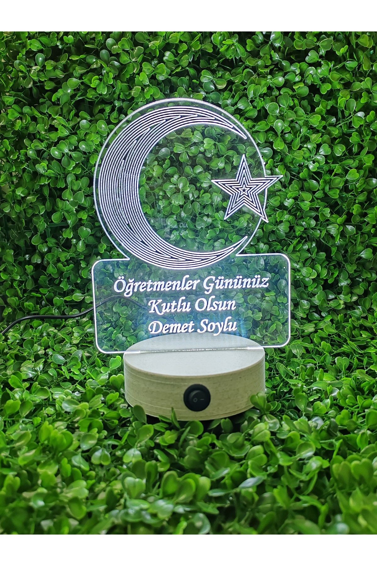 Öğretmenler Günü Kişiye Özel Gece Lambası