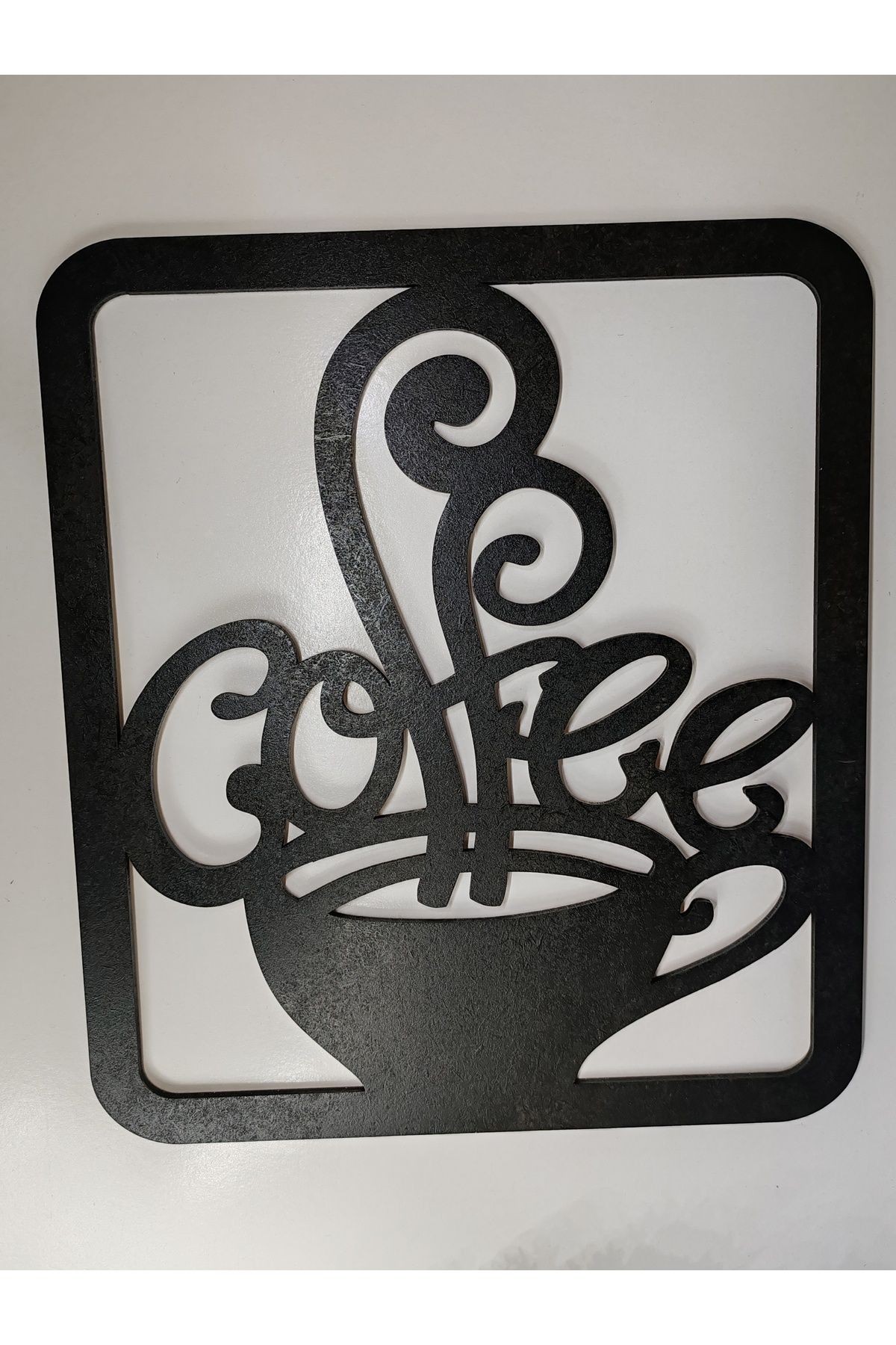 Coffee Siyah Mdf Tablo