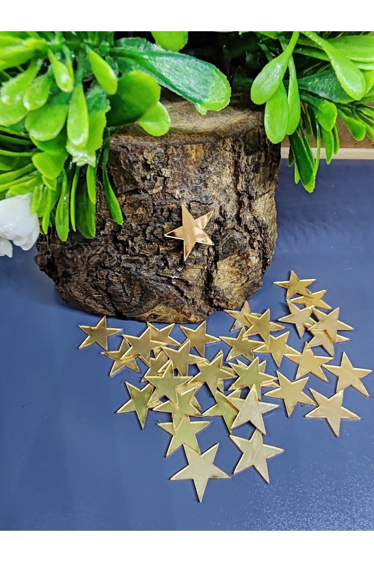 YILDIZ YAPIŞKANLI PLEKSİ 1,5 CM 50 ADET