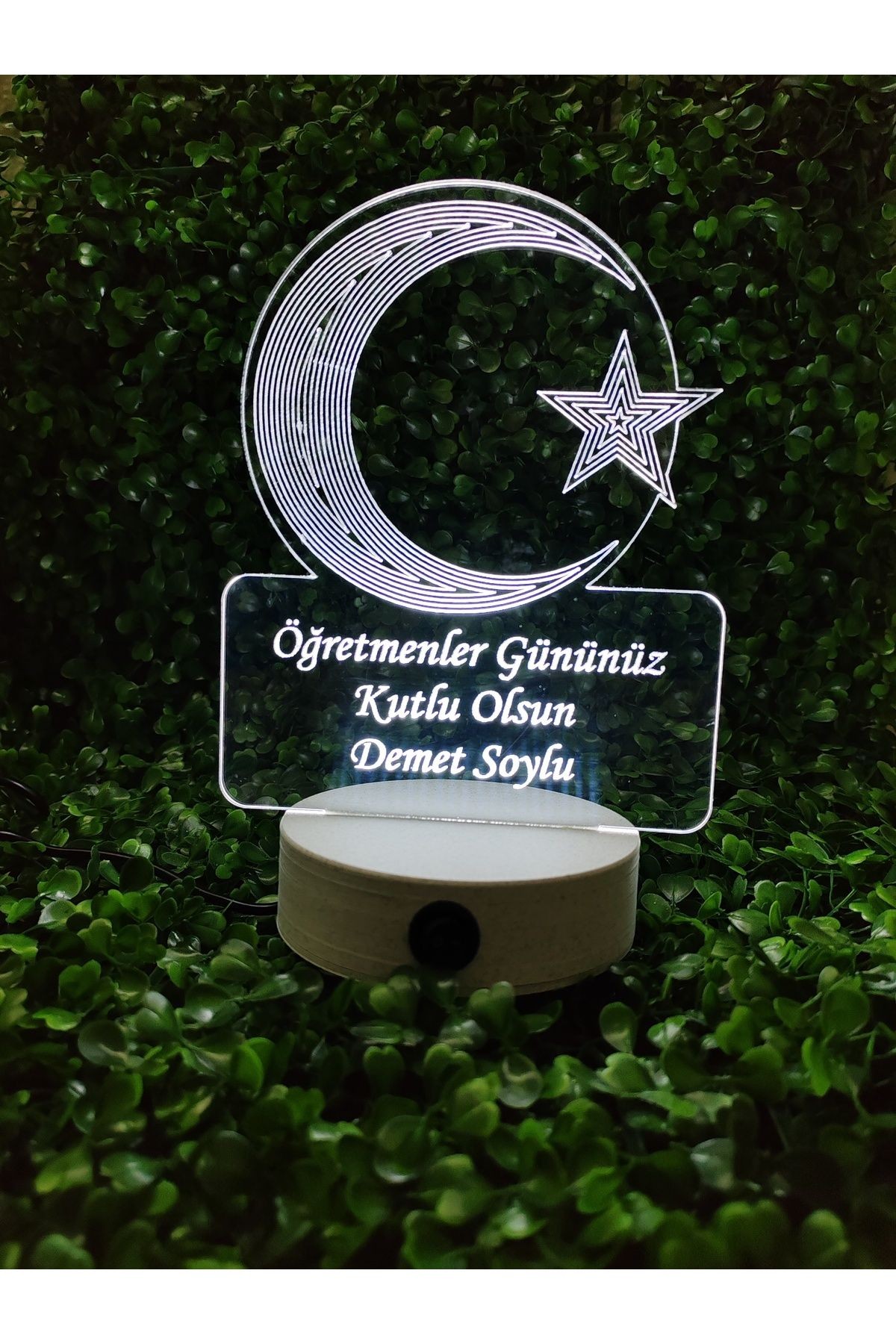 Öğretmenler Günü Kişiye Özel Gece Lambası