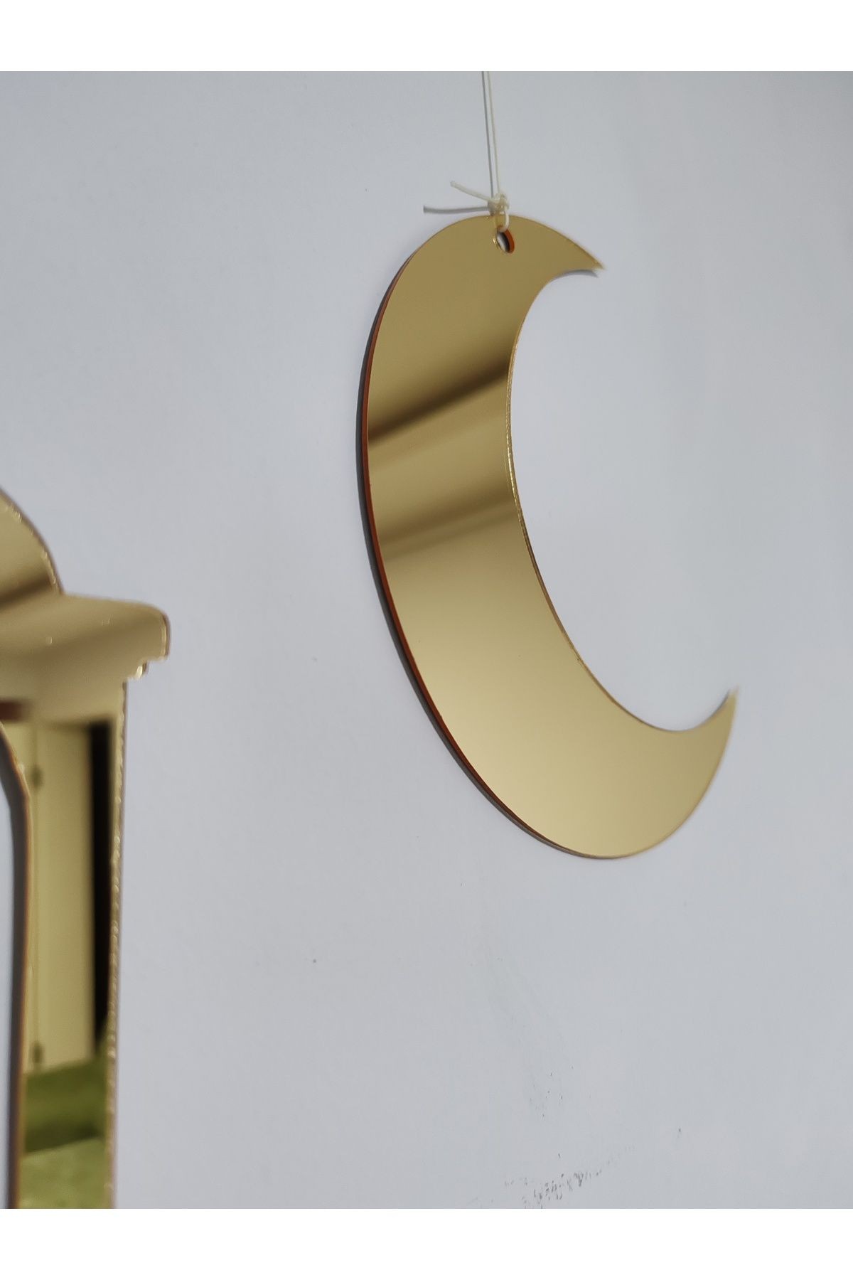 Ramazan Figürlü Gold Pleksi (ÜRÜN 15 CM PAKET 4 ADETTİR.)