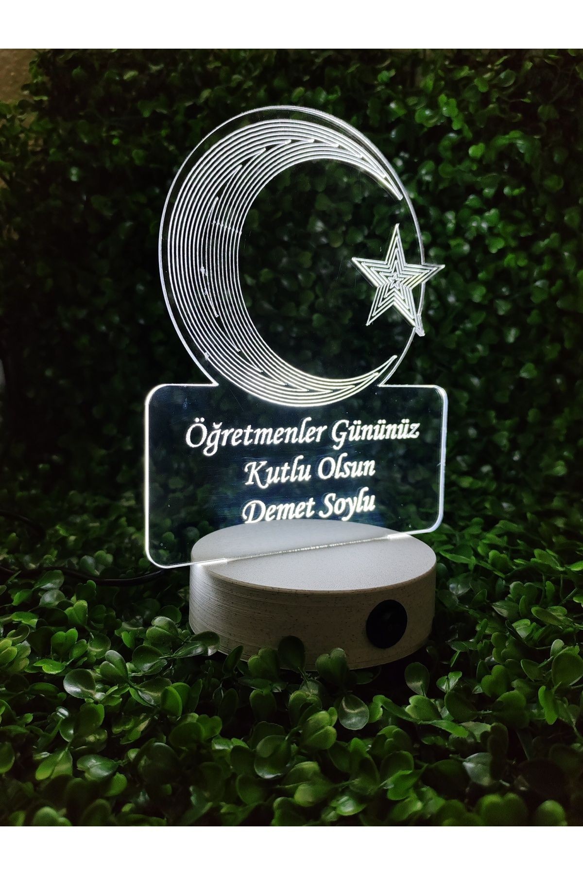 Öğretmenler Günü Kişiye Özel Gece Lambası