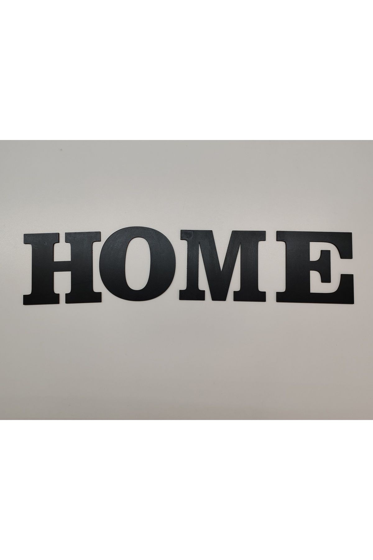 HOME DUVAR YAZISI 3 MM SİYAH MDF (15 CM HARF)