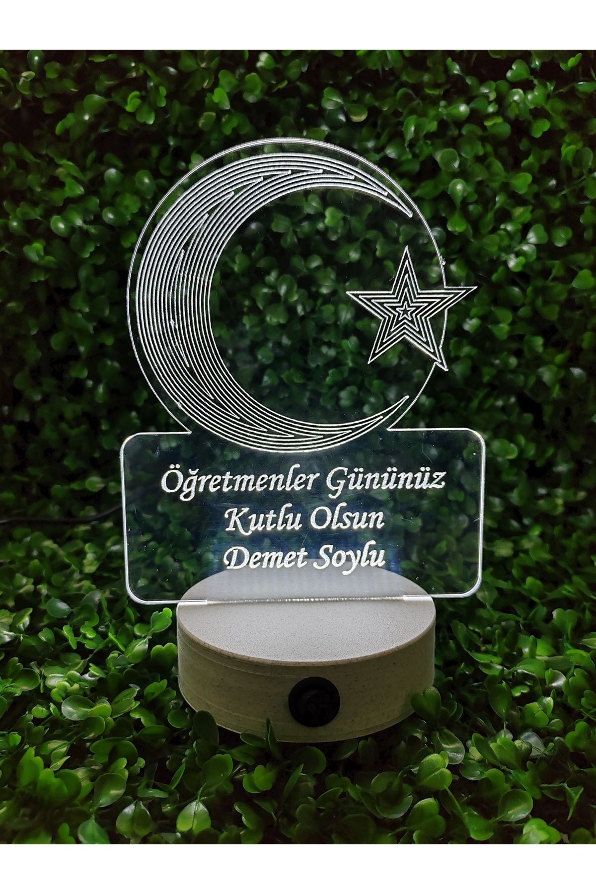 Öğretmenler Günü Kişiye Özel Gece Lambası