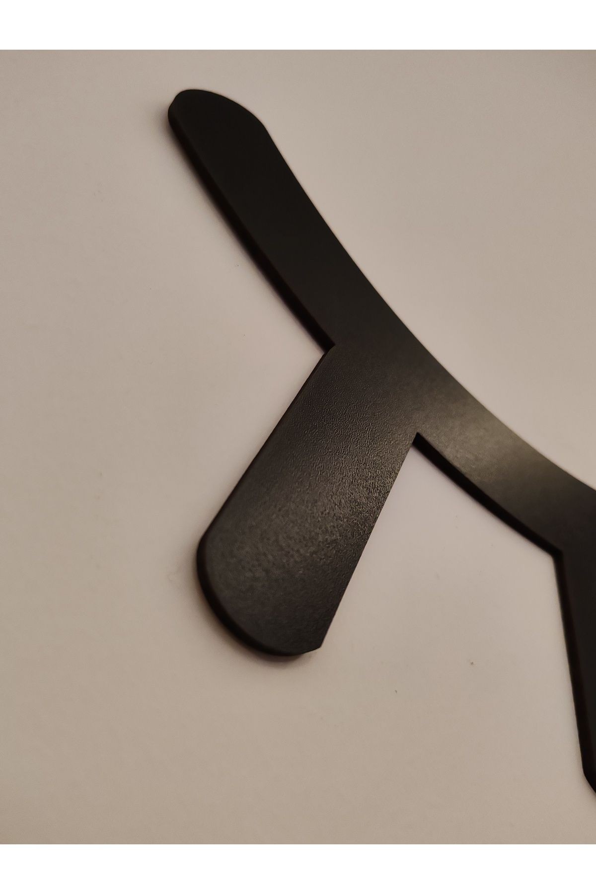 2'li Dekoratif Kirpik ( 30X16 CM SİYAH MDF 3 MM )