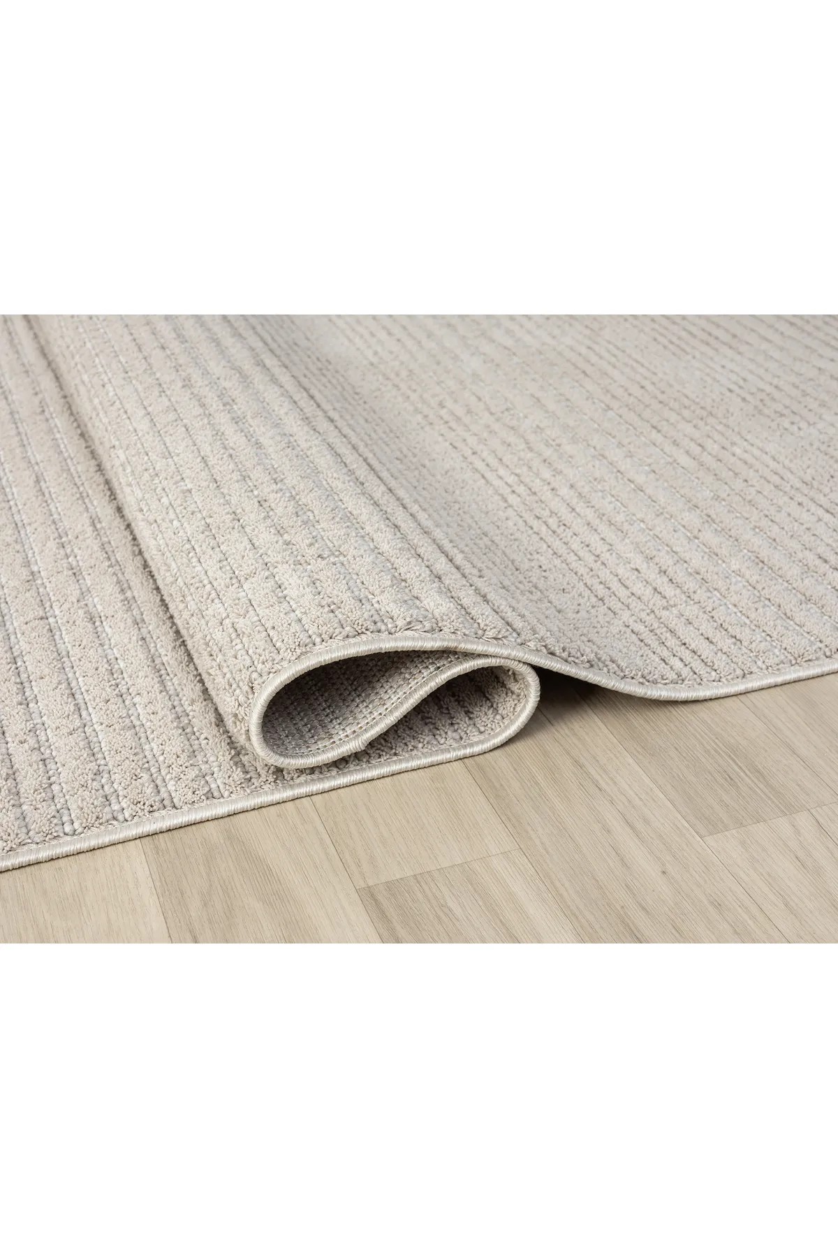 Step Serisi Naturel Bukleli Yumuşak Dokulu Iskandinav Dokuma Halı