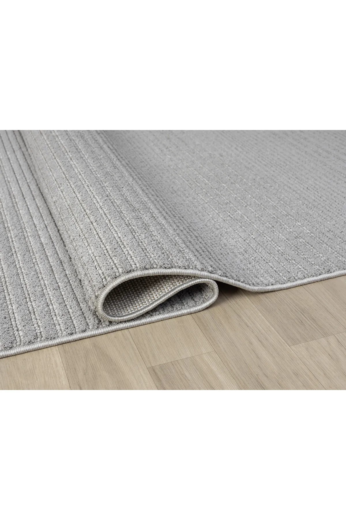 Step Serisi Naturel Bukleli Yumuşak Dokulu Iskandinav Dokuma Halı