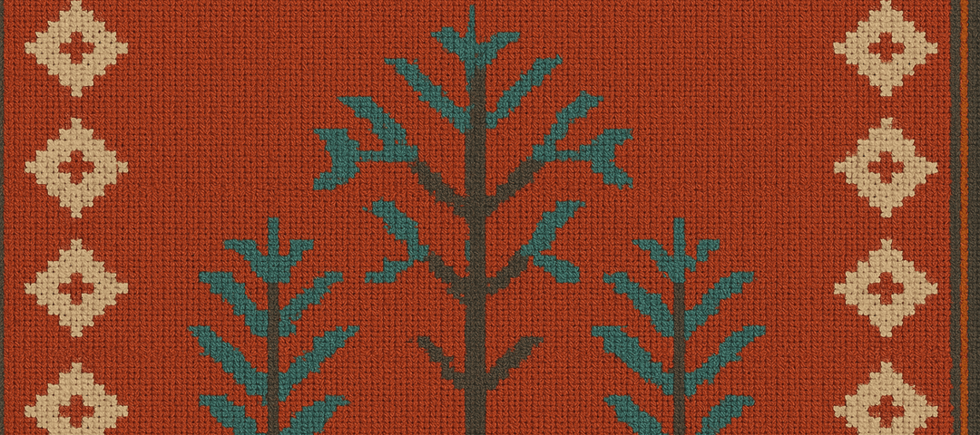 Hayat ağacı kilim motifi