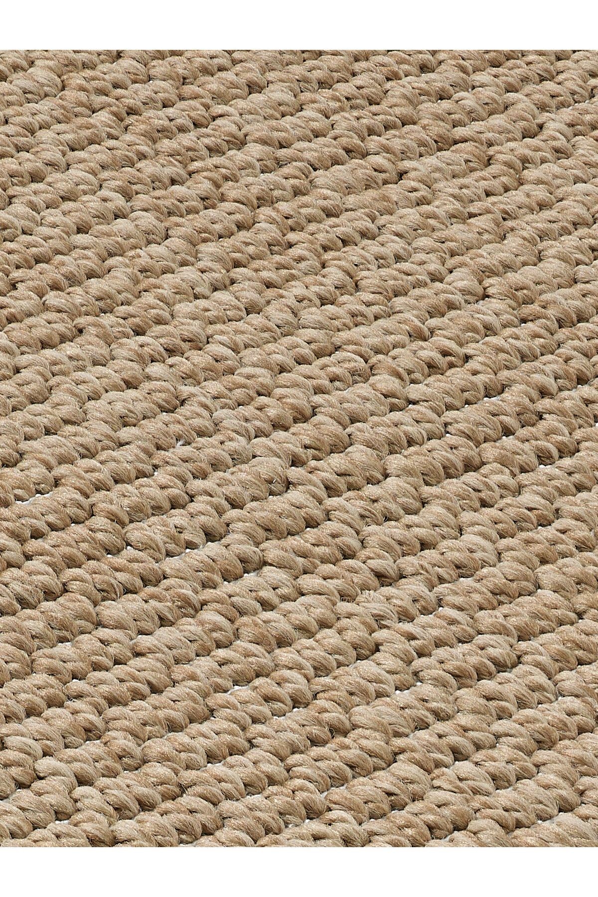 Naturel Sisal Jüt Halı Modern Yıkanabilir Toz Vermez Halı