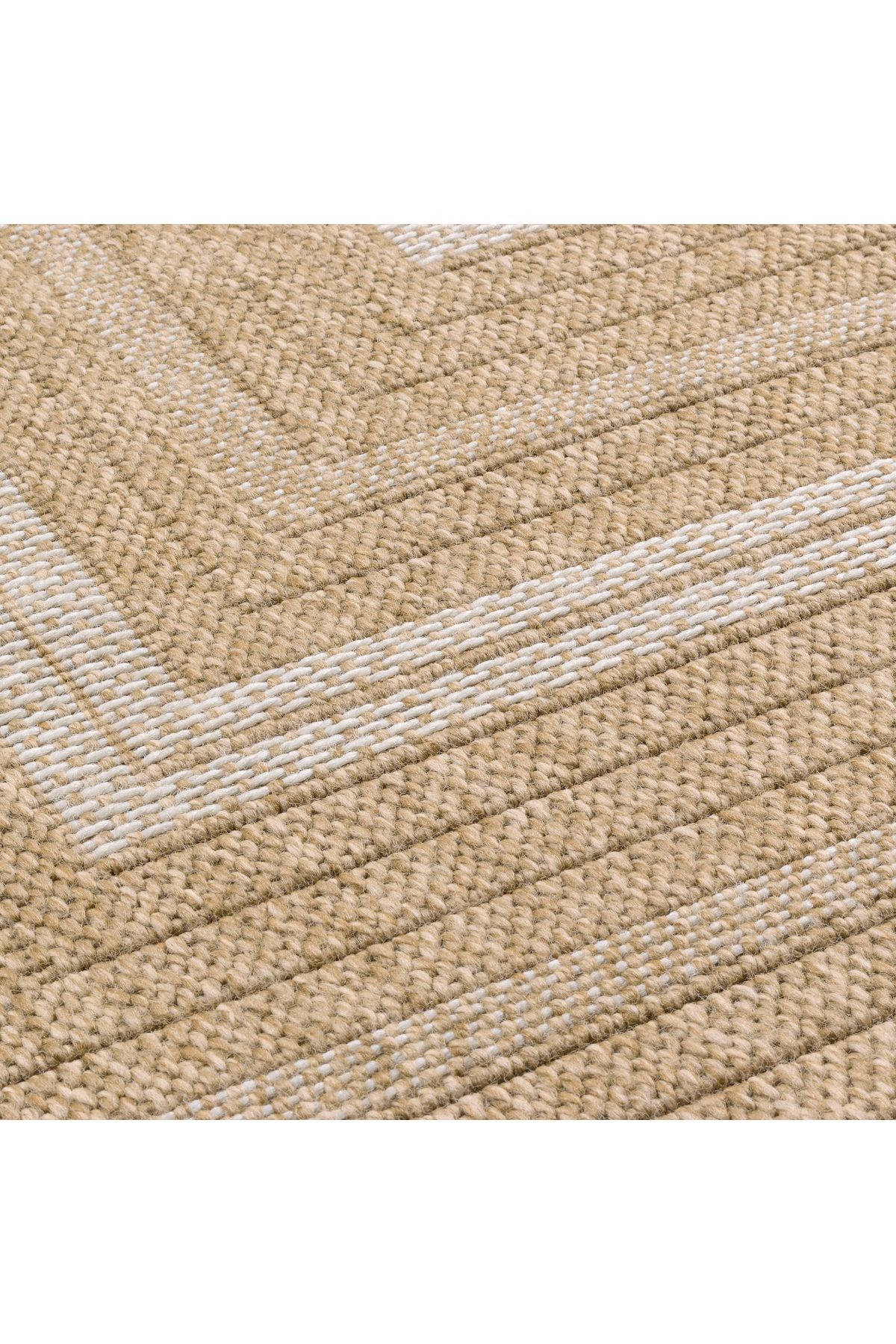 Naturel Jüt Halı Modern Örme Kilim 8863