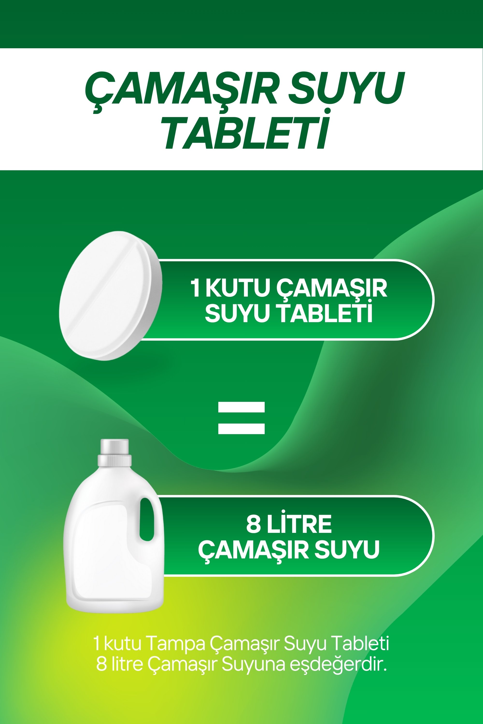 Tampa Çamaşır Suyu Tableti Ultra Konsantre 40 Tablet