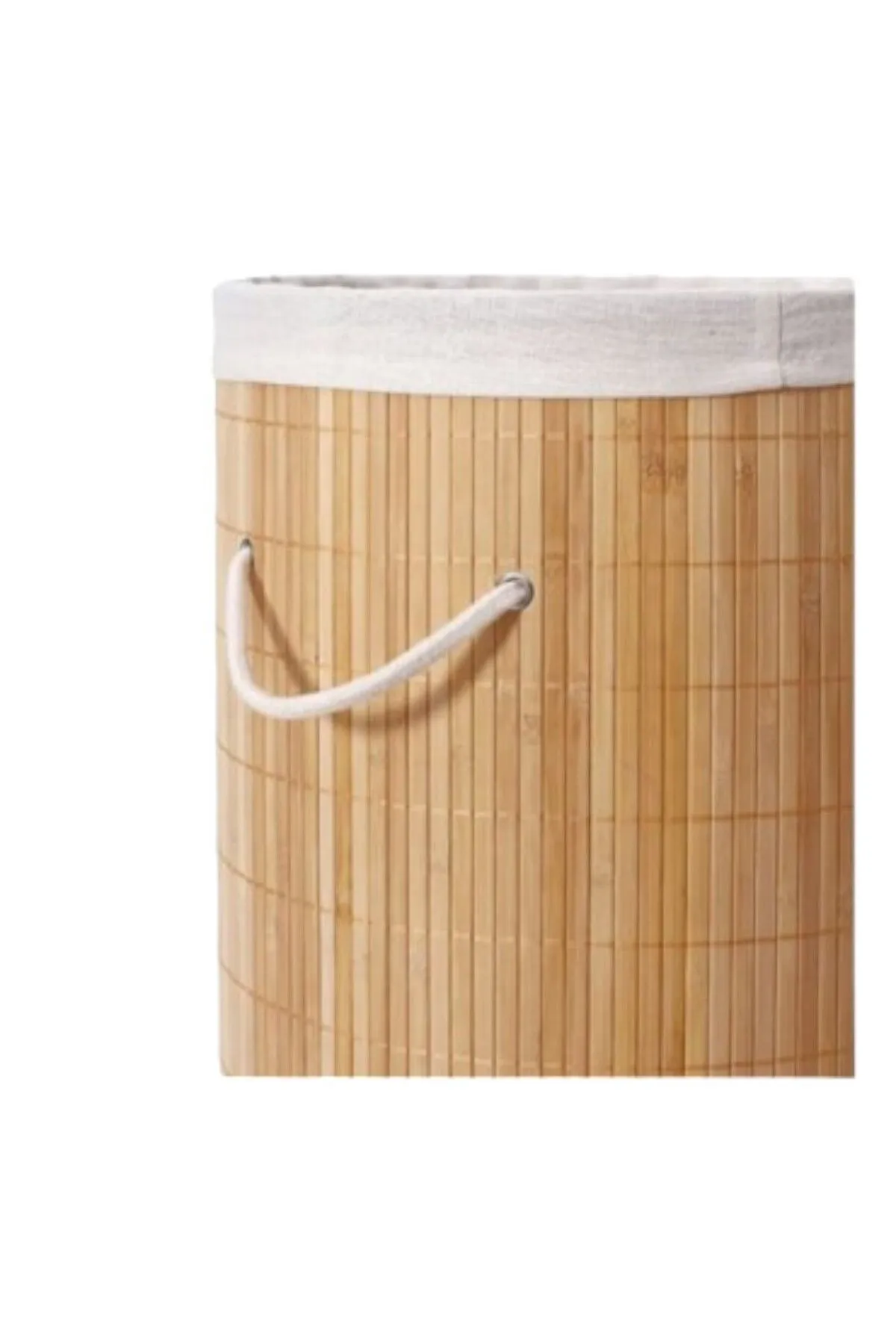 Bambu Örme Çamaşır Sepeti 60 LT