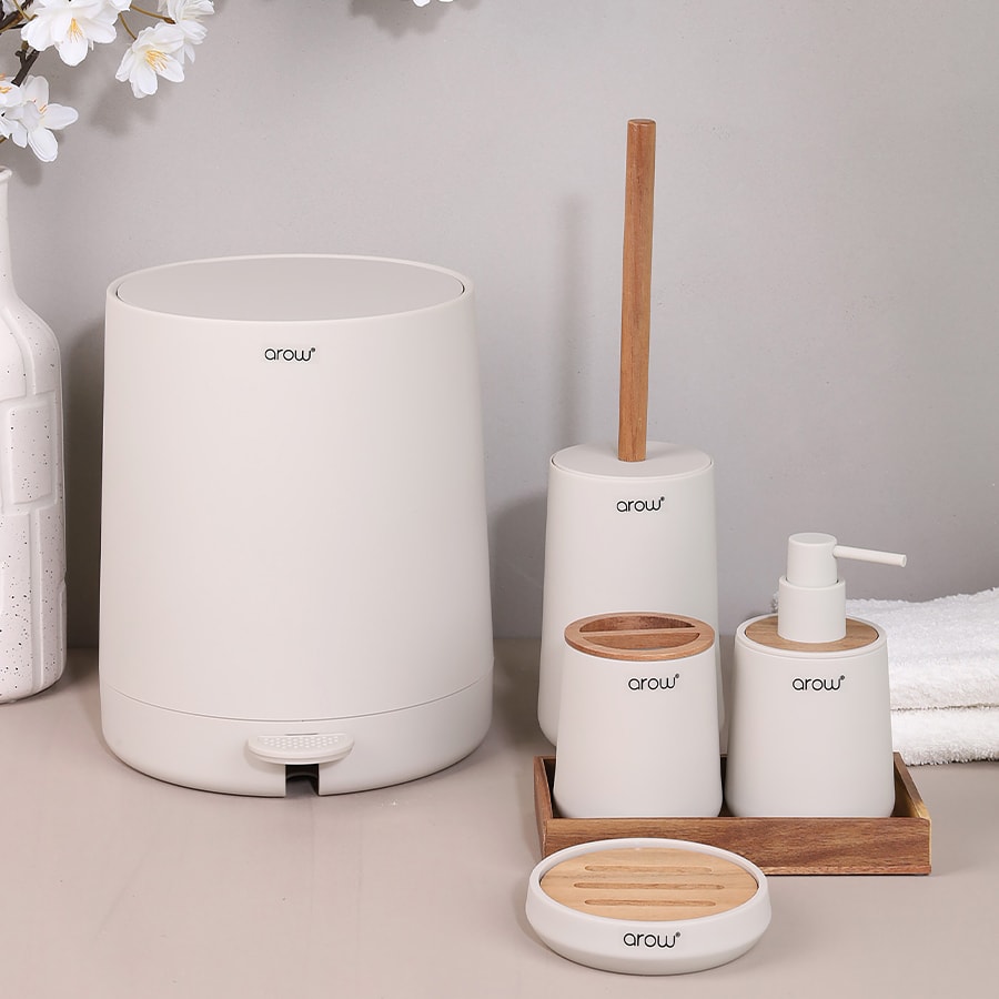arow Charlotte 6 Parça Banyo Seti