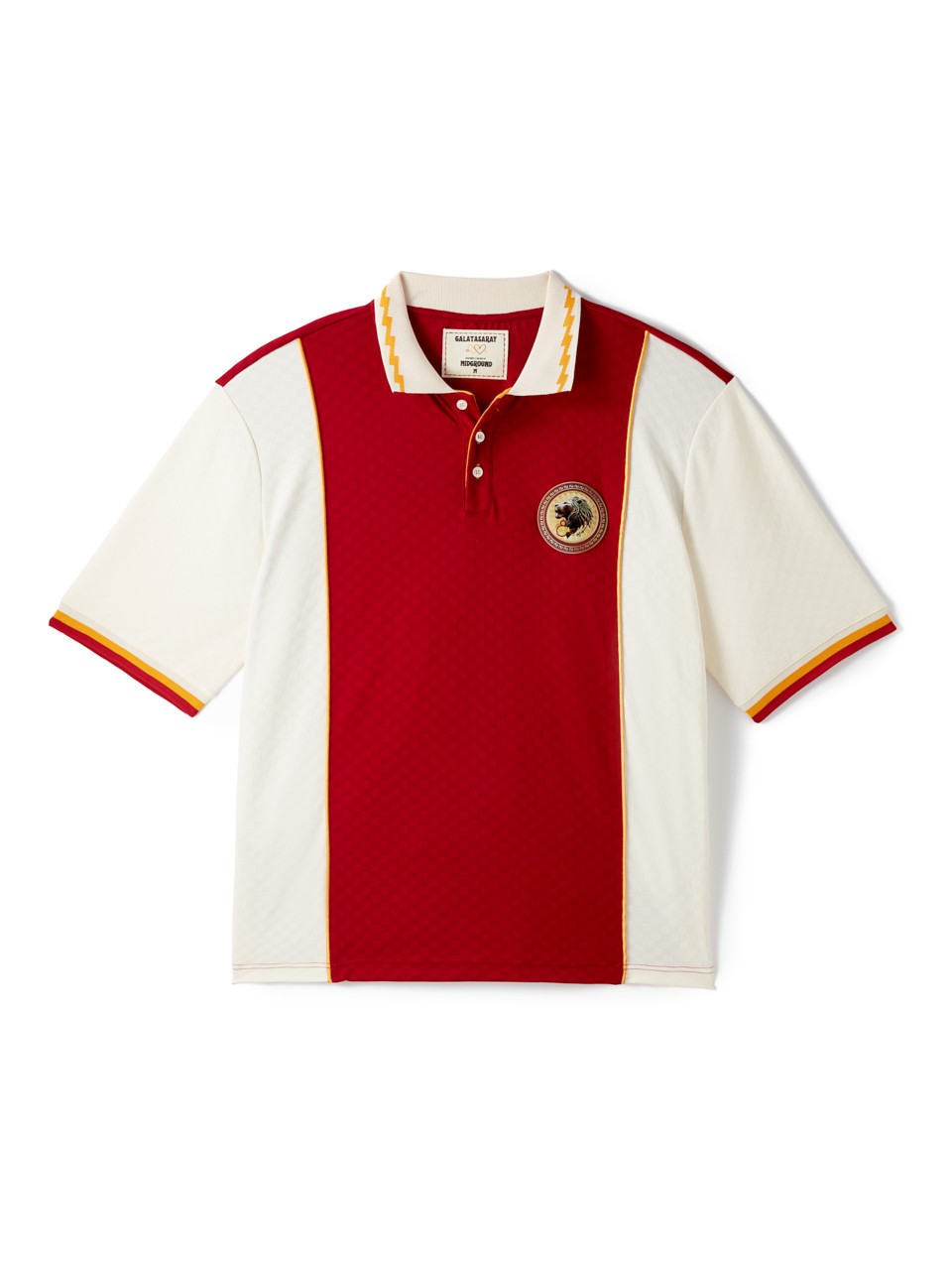 Galatasaray Polo Retro T-Shirt - Kırmızı