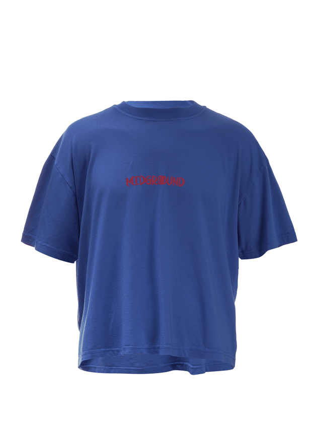 Drop #M038-A T-Shirt - Beat Blue