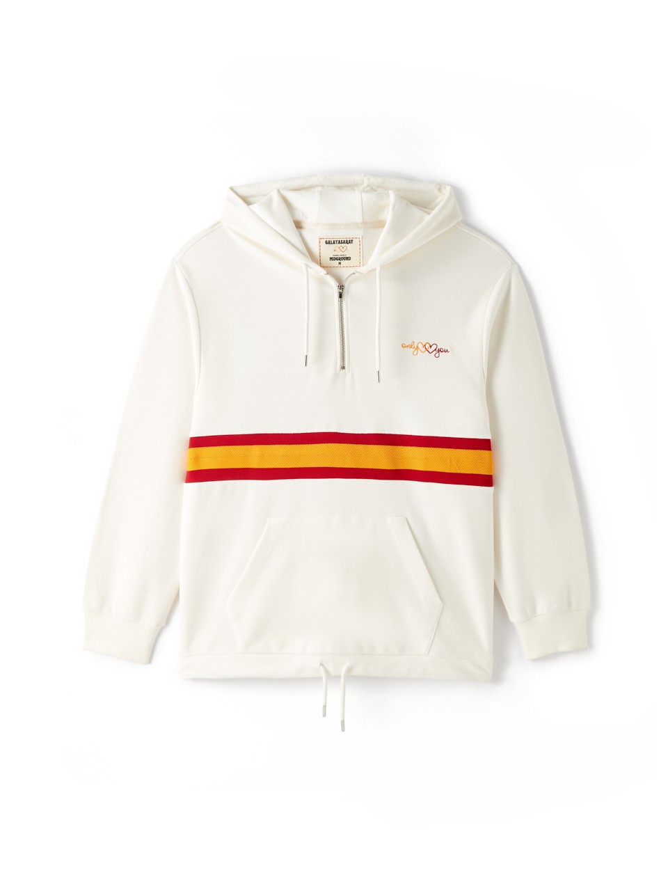 Galatasaray Fermuarlı Kapşonlu Sweat