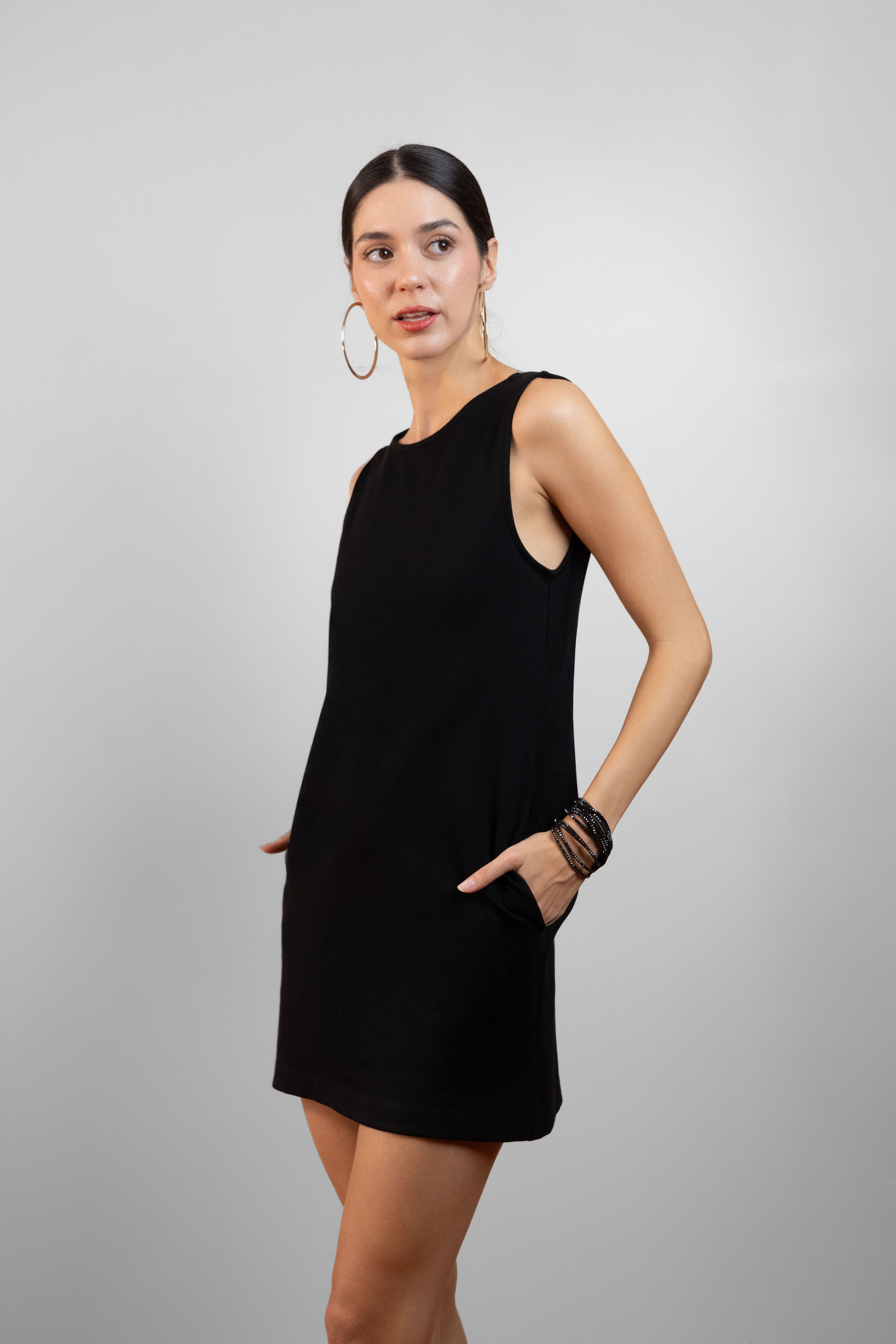 7Ground X Ayşe Köroğlu Little Black Elbise- Premium
